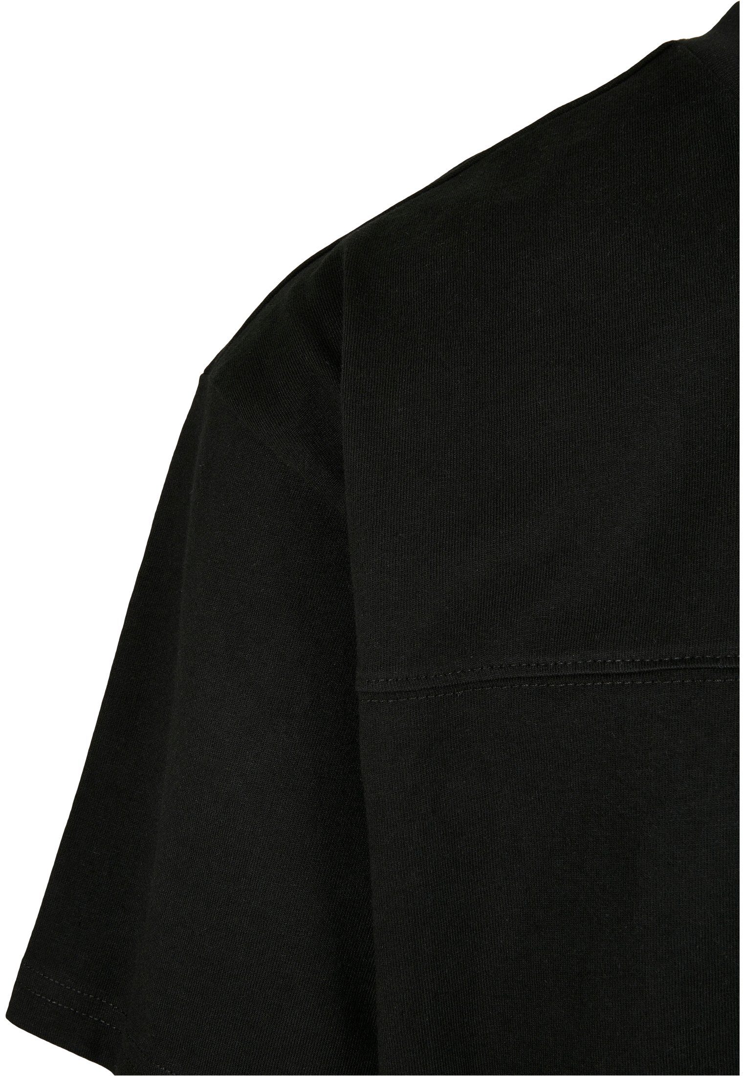 Black Big Print-Shirt Oversized Flap TB4128 URBAN Pocket CLASSICS Tee