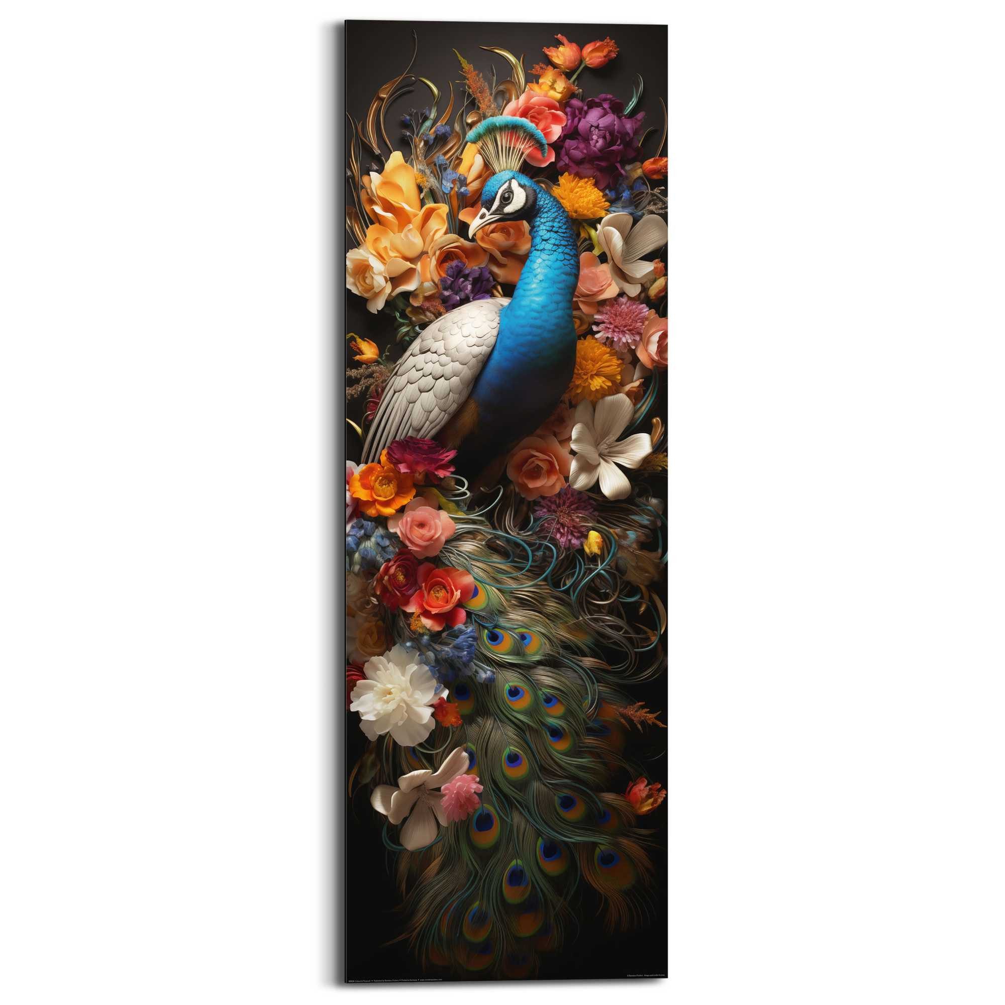 Reinders! Deco-Panel Colourful Peacock