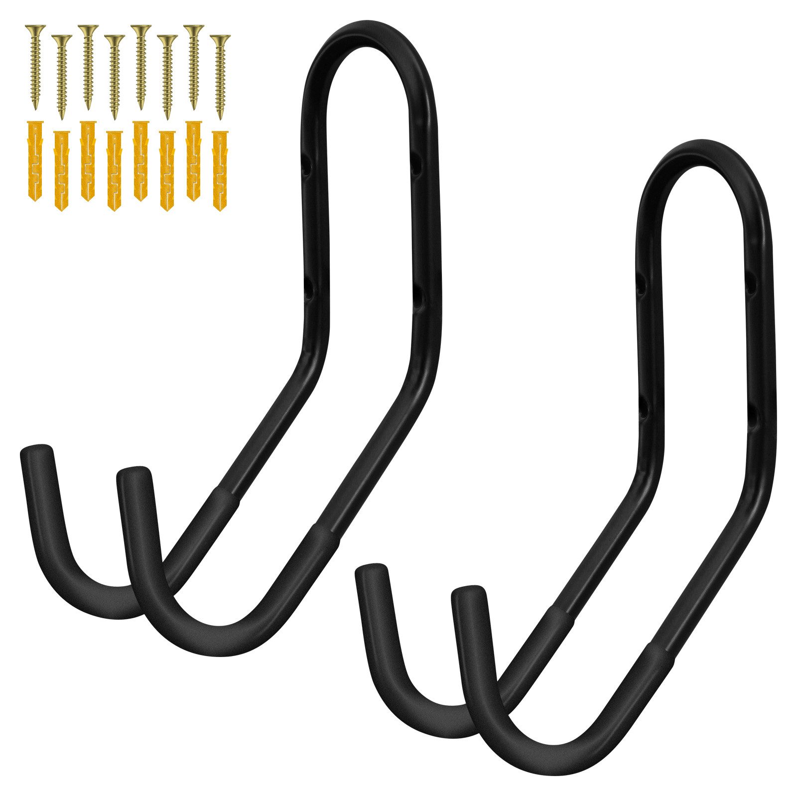 Wellgro Fahrradhalter 2er Set Wand Fahrradhalter