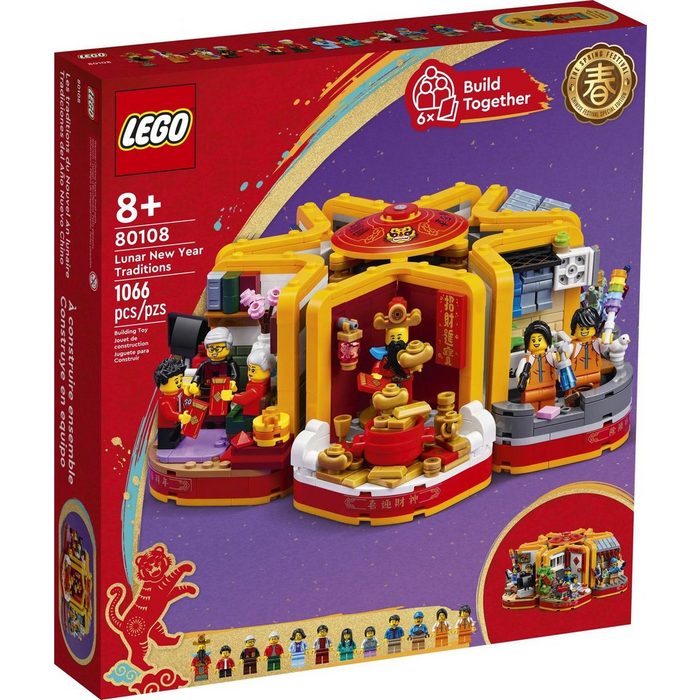 LEGO® Spiel LEGO® 80108 Mondneujahrstraditionen Chinese Festival - 1066 Teile