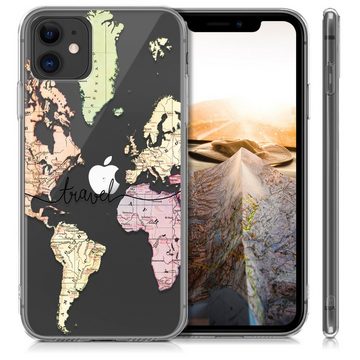 kwmobile Handyhülle Case für Apple iPhone 11, Hülle Silikon transparent - Silikonhülle