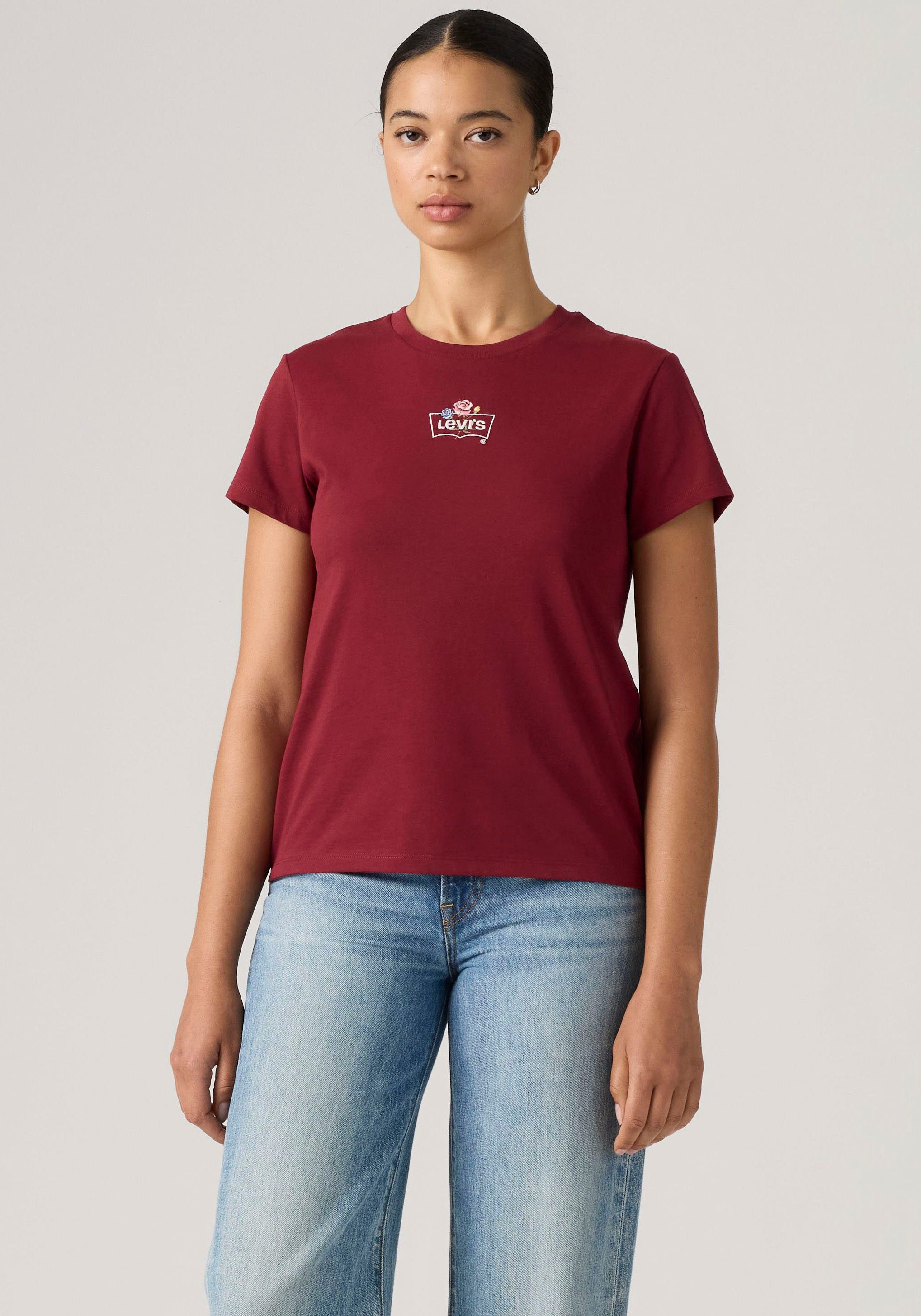 Levi's® T-Shirt THE PERFECT TEE mit Batwing-Logoprint