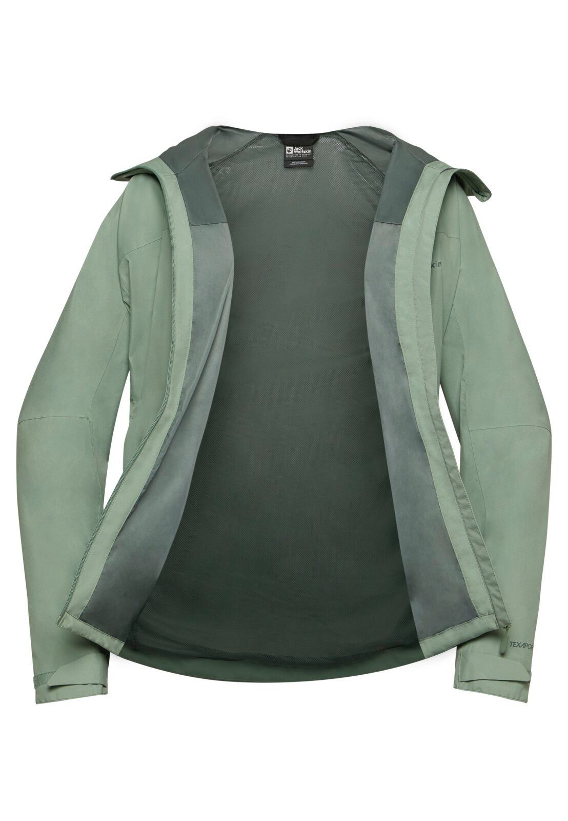 Jack Wolfskin Regenjacke Tempest 2-Lagen (Wetterschutzjacke, wasserdicht) e günstig online kaufen