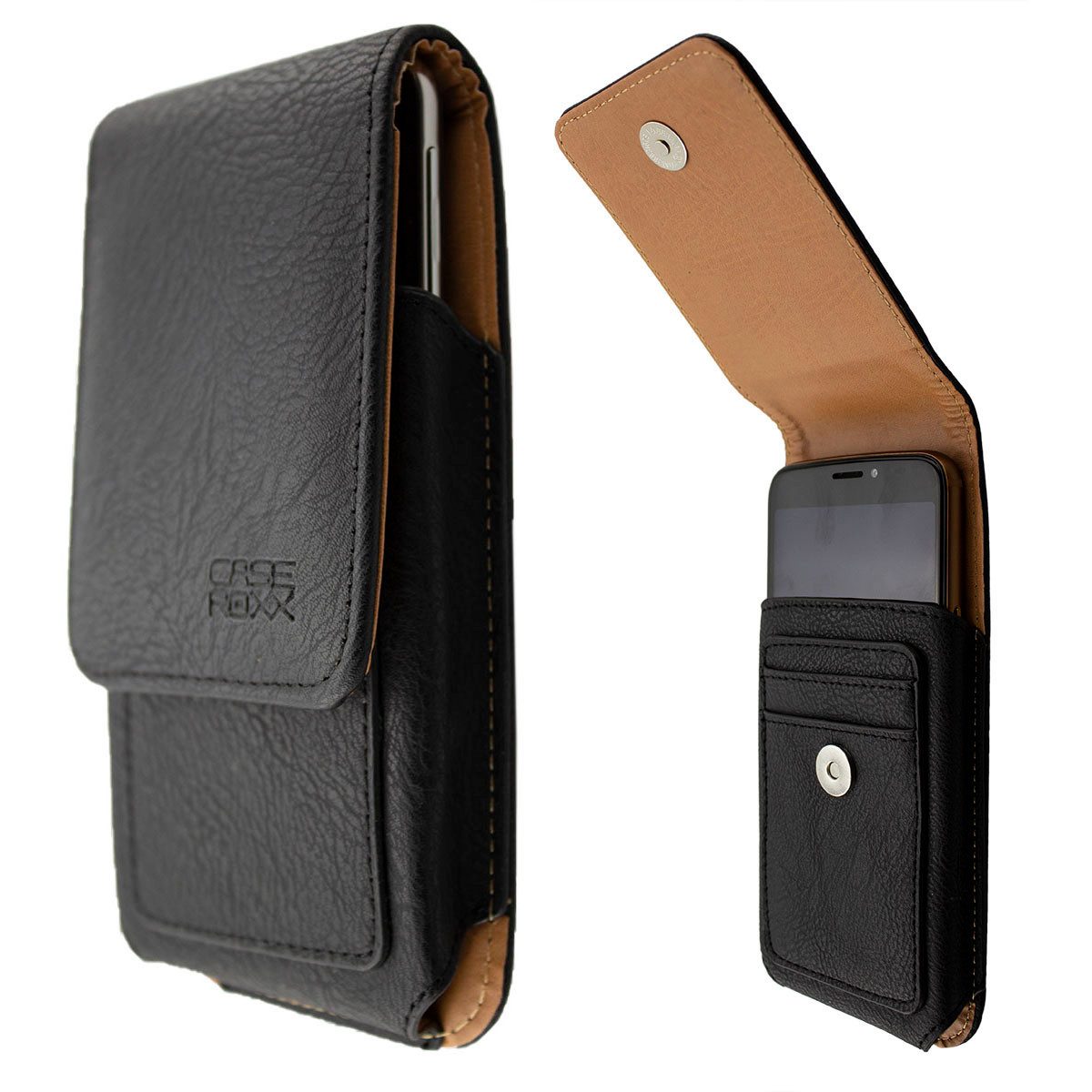 Handytasche caseroxx Handytasche Klappetui für Doro 8080, schwarz