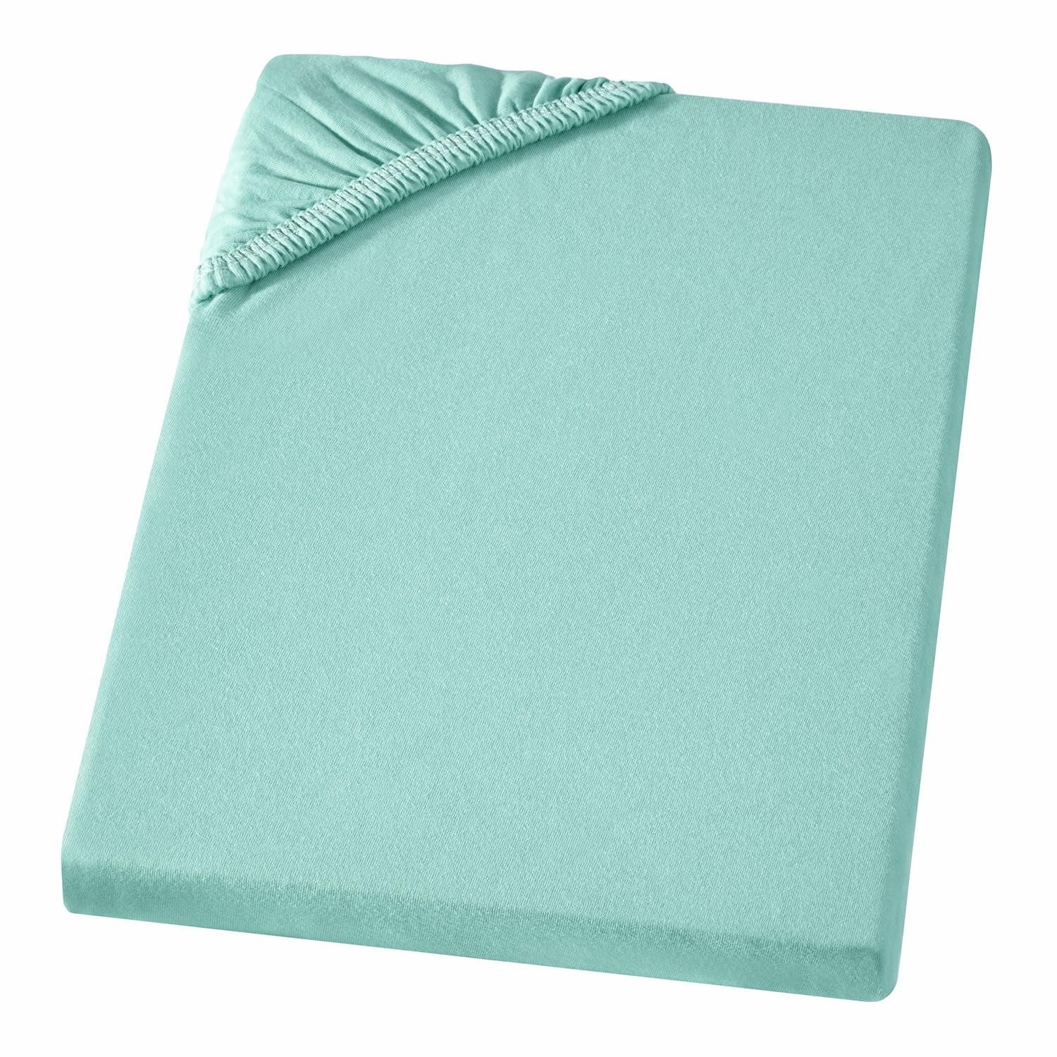 Carpe Sonno Spannbettlaken Baby Feinjersey Bettlaken aus 100% Baumwolle, Jersey, Gummizug: rundum, (1 Stück), Hochwertige Spannlaken Kleinkind Atmungsaktiv Allergiker Pflegeleicht