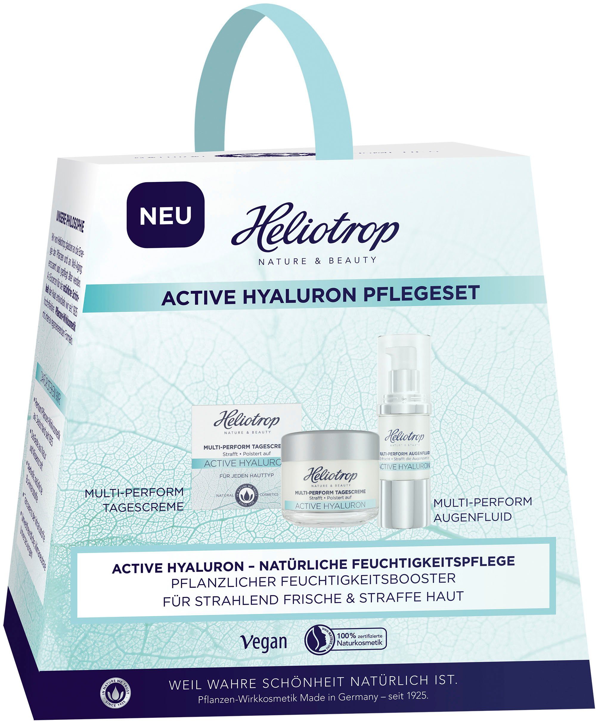 HELIOTROP Gesichtspflege-Set Active Hyaluron 2-tlg. Pflegeset