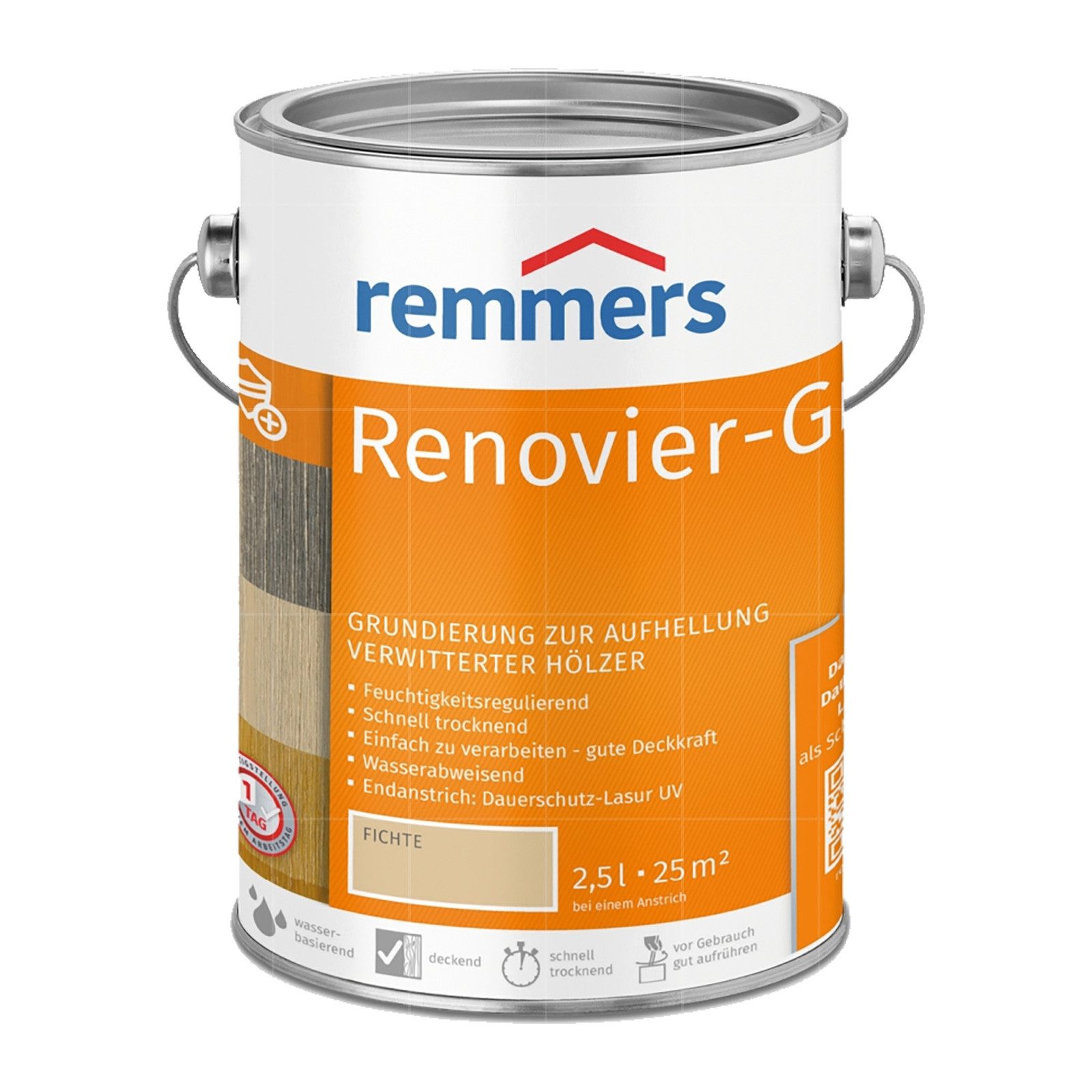 Remmers Holzgrundierung RENOVIER-GRUND - 2.5 LTR