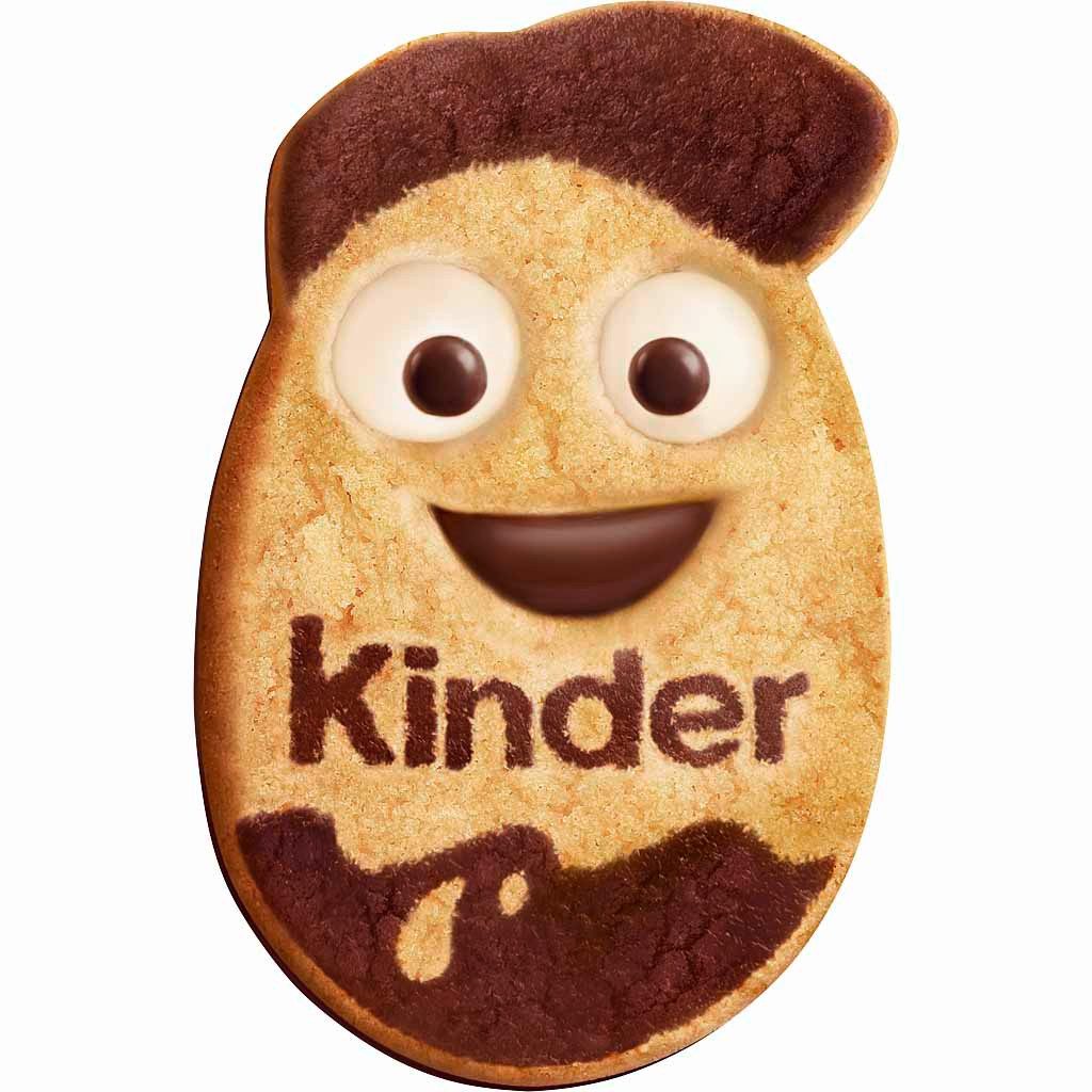 kinder Süßigkeit Ferrero Kinder Kinderini Kakao-Kekse mit Milchcreme 24 x 25 g