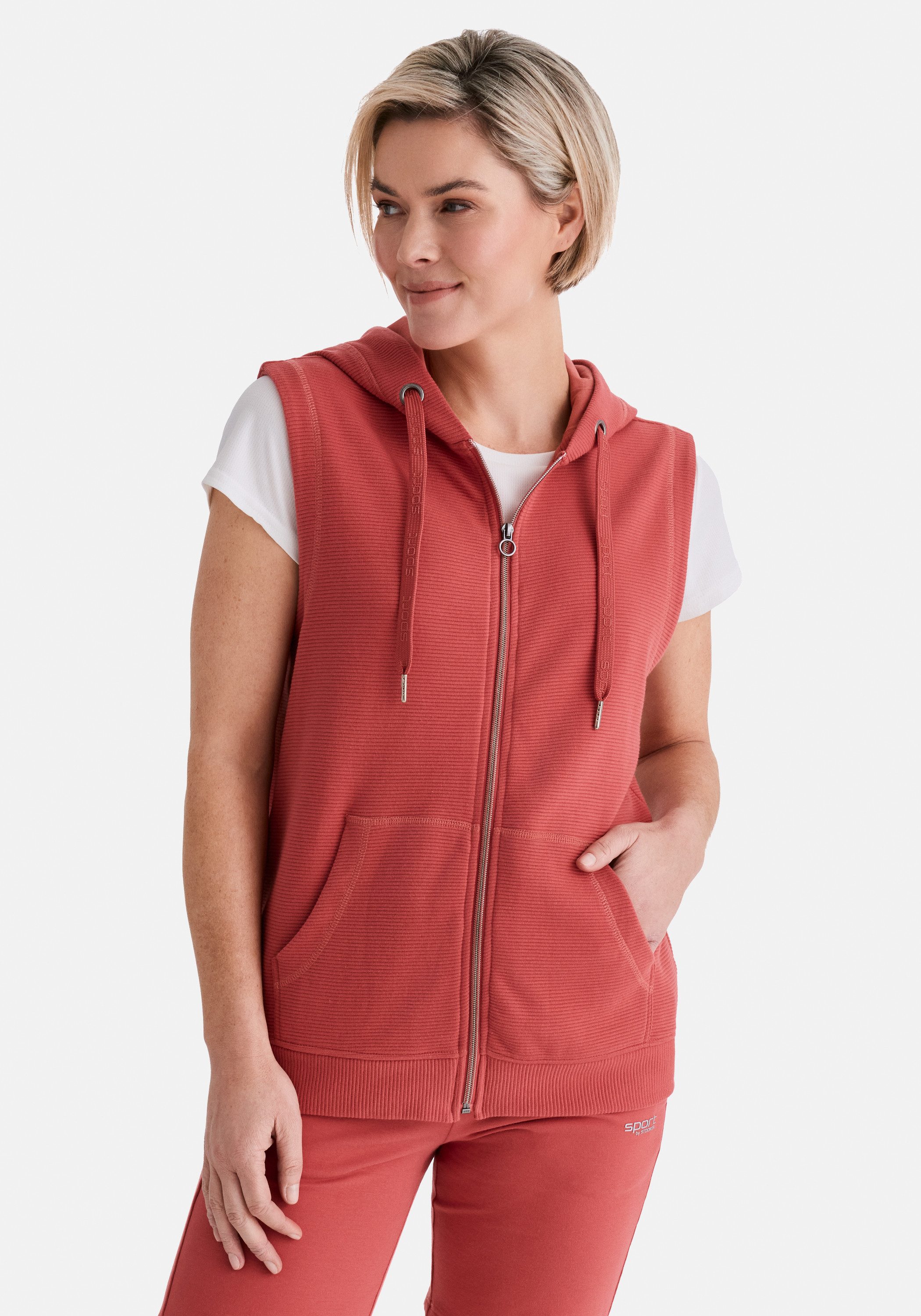 STOOKER WOMEN Sweatweste WENKE Weste Stooker WENKE Damen Weste mit Kapuze