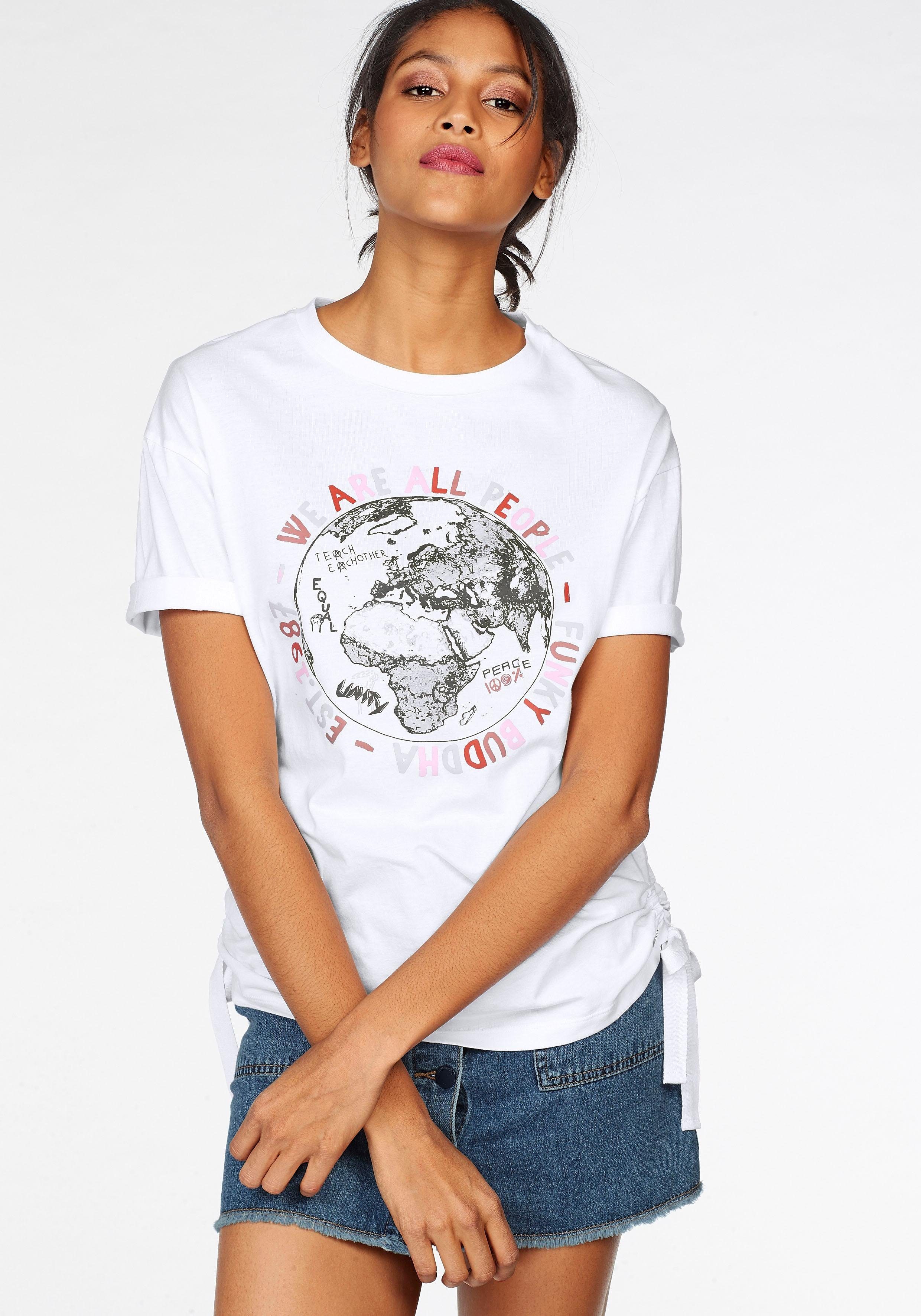 Funky Buddha TShirt mit Frontprint online kaufen OTTO
