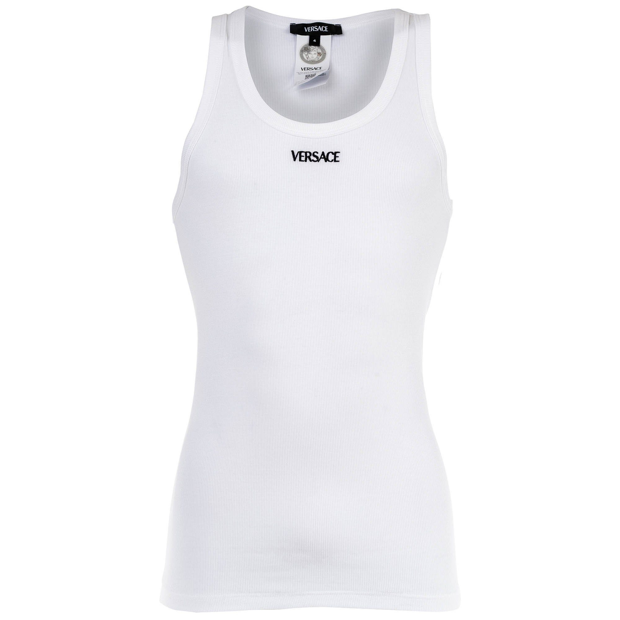 Versace Unterhemd Herren Unterhemd 1er Pack Baumwollmischung (Packung, 1er günstig online kaufen
