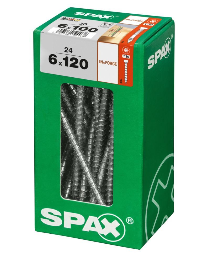 SPAX Holzbauschraube Spax Holzbauschrauben 6.0 x 120 mm TX 30