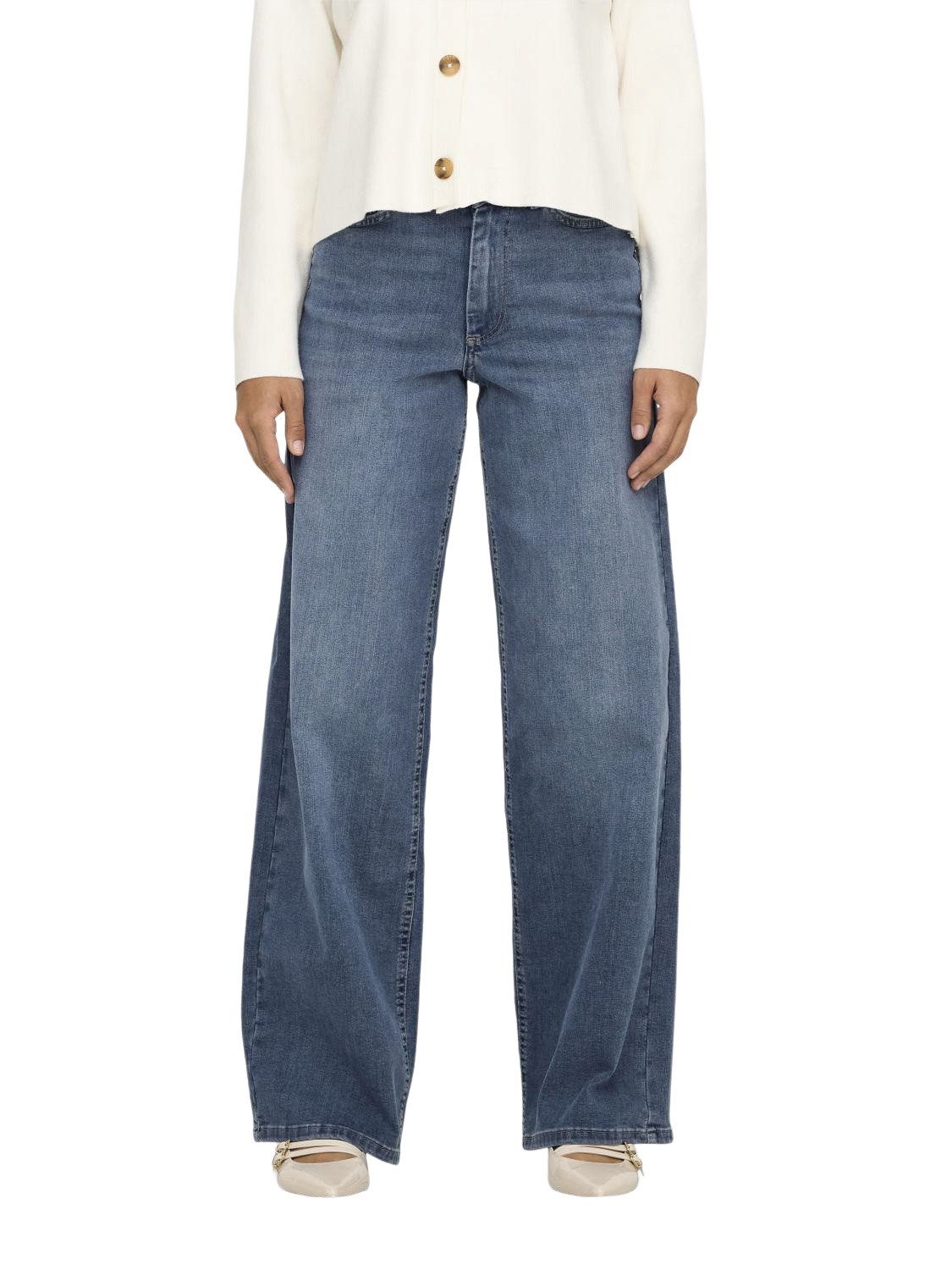 ONLY Relax-fit-Jeans ONLMADISON BLUSH HW WIDE TAI853 mit Stretch