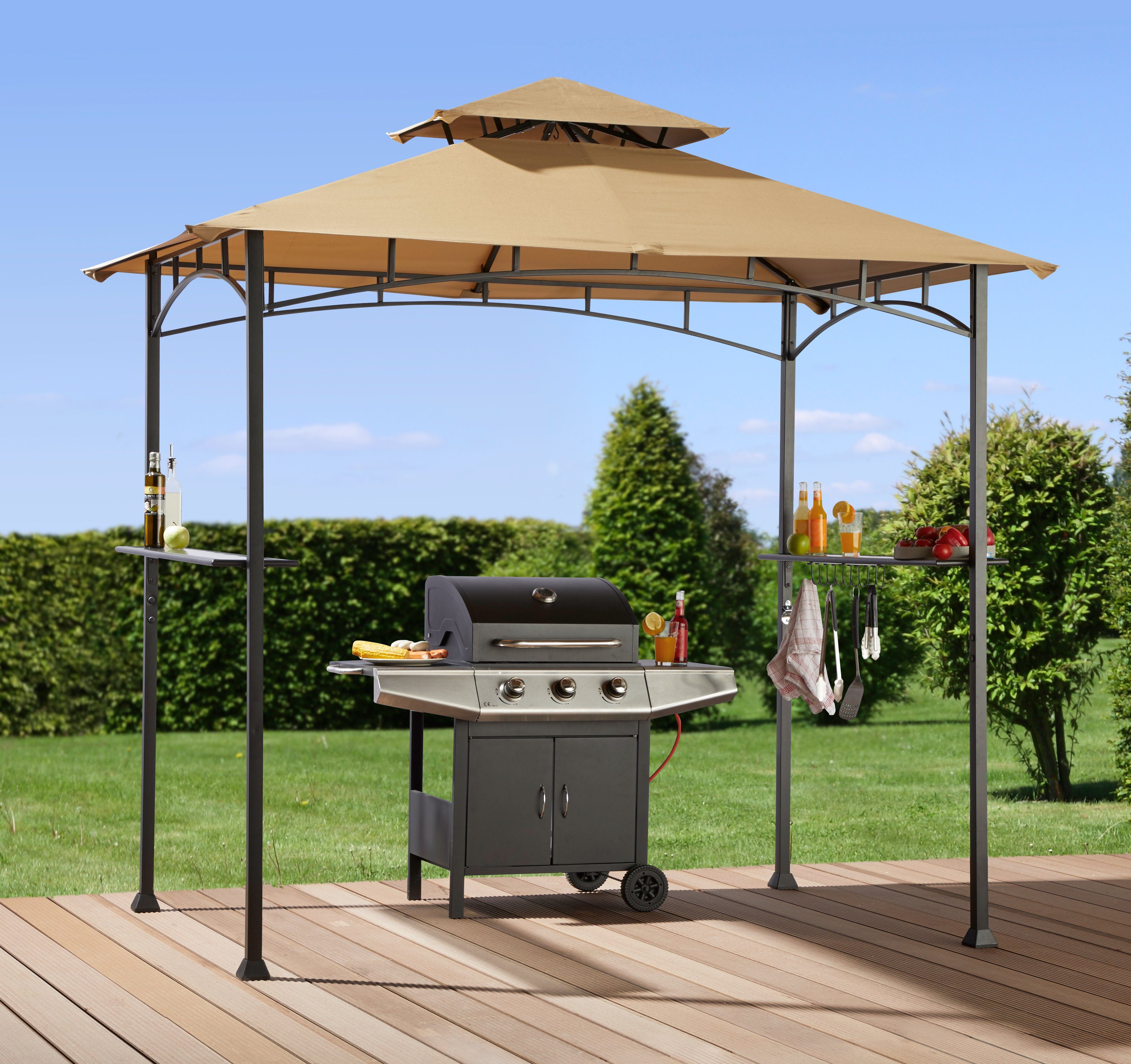 KONIFERA Grillpavillon BxL 150x240 cm, beige OTTO