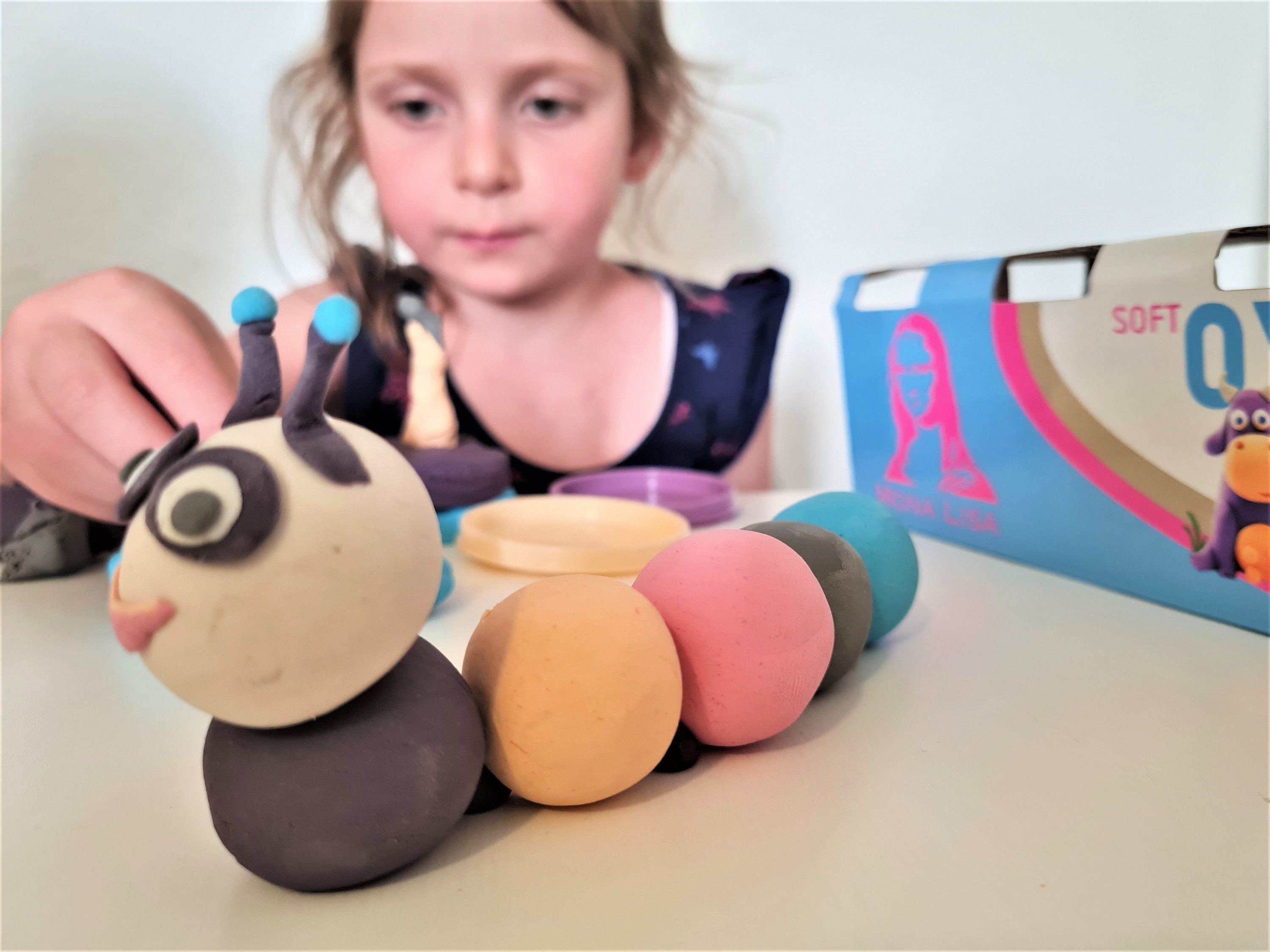 Monalisa Kreativset Spielknete Set, mit 6er-Pack Soft Knete