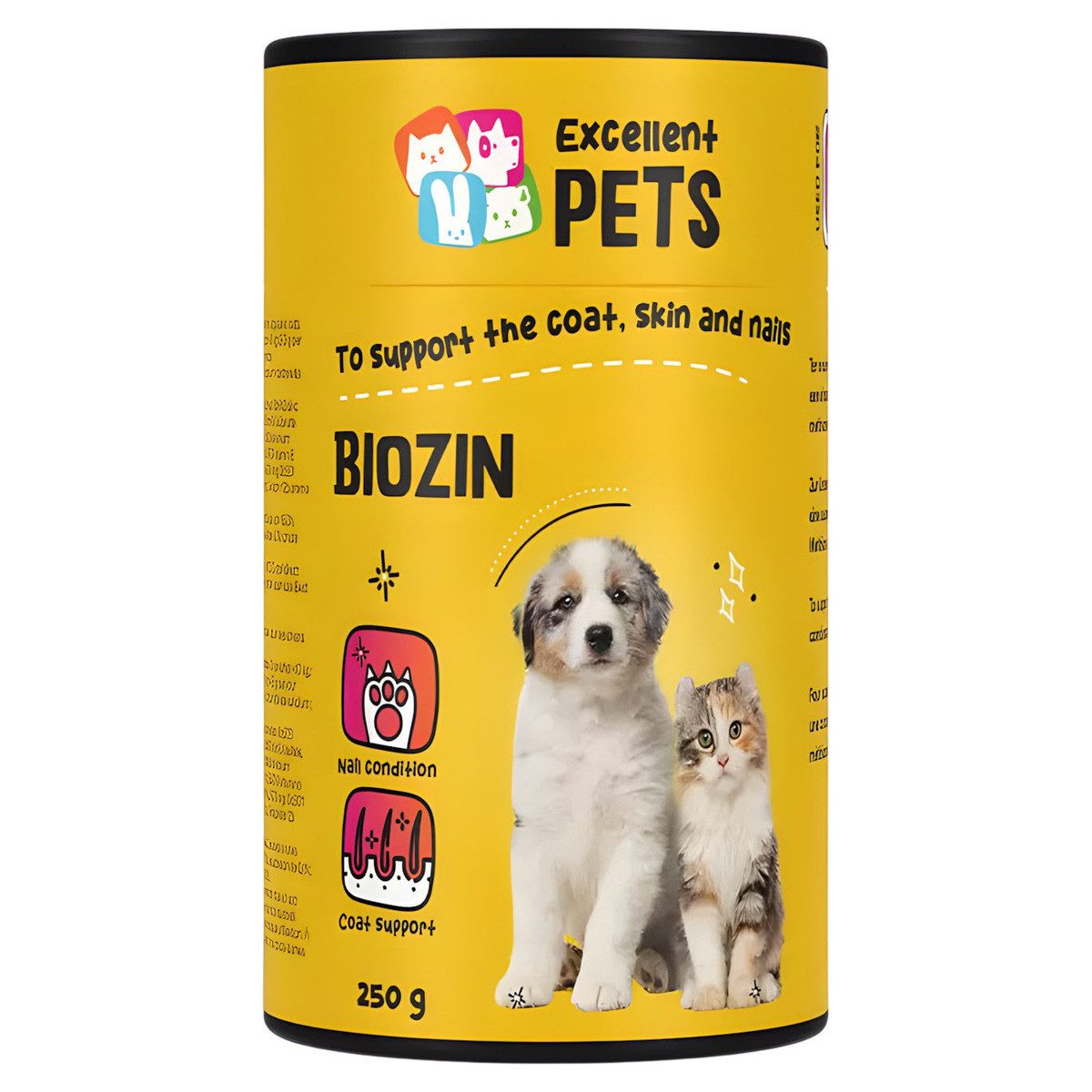 Excellent Pets Biozin für Hunde, Nahrungsergänzungsmittel für: Hund