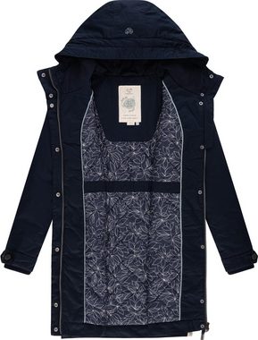 Ragwear Winterjacke Aurorie Crystal Organic modischer Winterparka mit stylischen Details