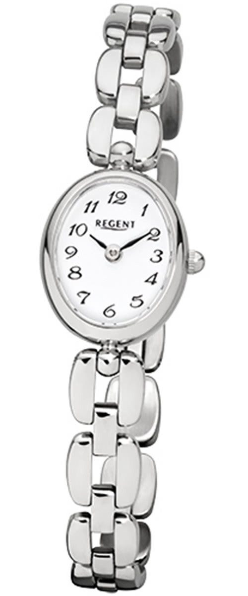 Regent Quarzuhr Regent Damen-Armbanduhr silber Analog F-966, (Analoguhr), D günstig online kaufen