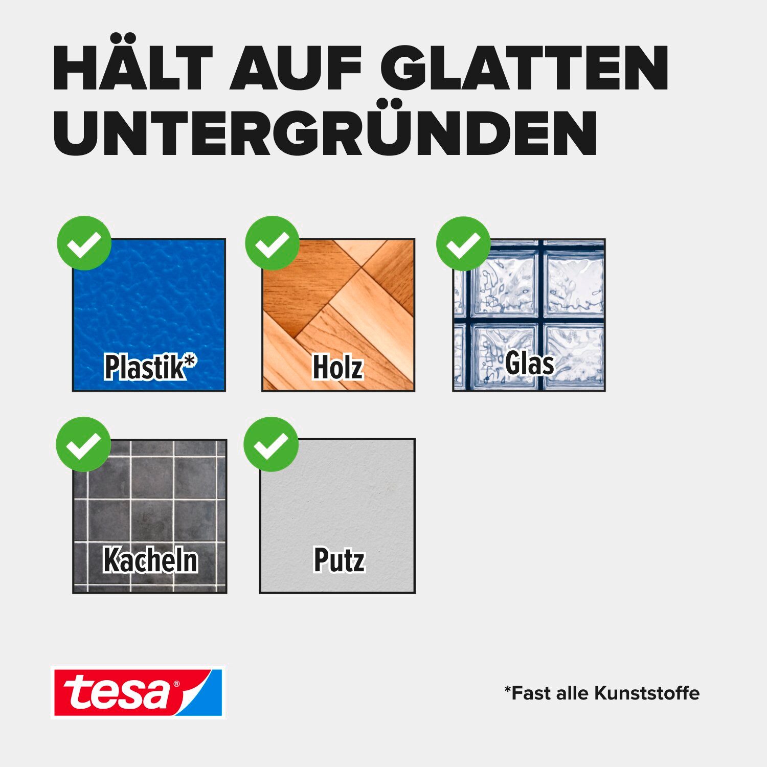 tesa Doppelklebeband Powerbond Montageband (Packung, 1-St., Montageklebeband) Monatgeklebeband transparent extra stark - 5 m : 19 mm – Bild 5 von 5