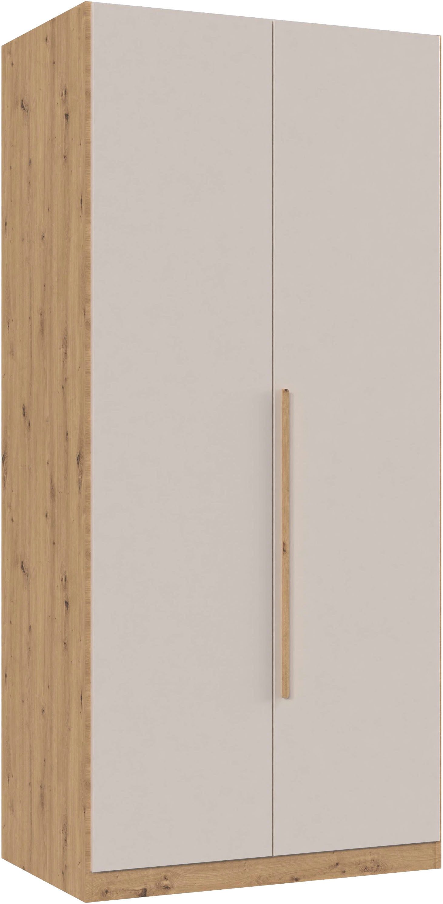 Wimex Drehtürenschrank Marburg in der Breite 90cm, inkl. Kleiderstange und Einlegeboden in verschiedenen Farbvarianten erhältlich