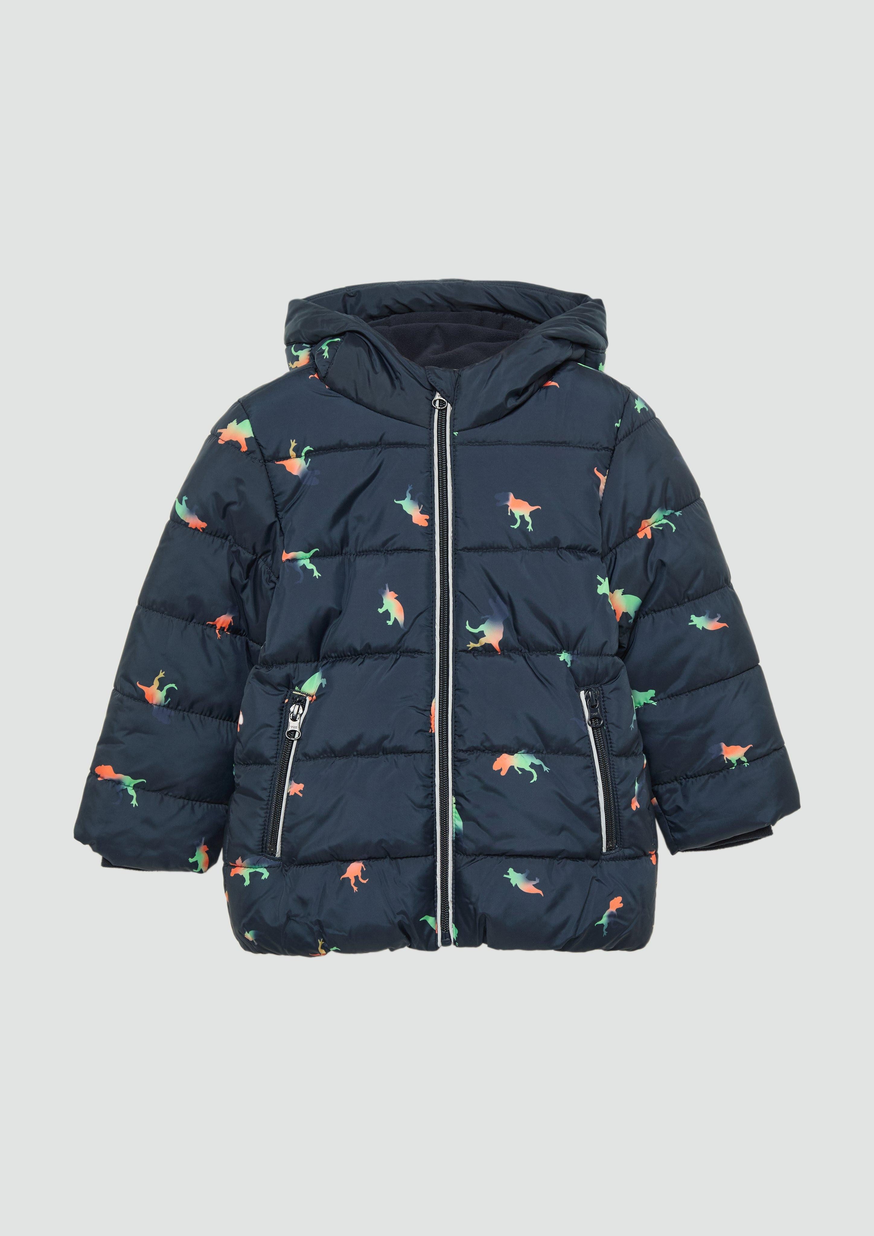 Outdoorjacke Steppjacke mit Fleecefutter