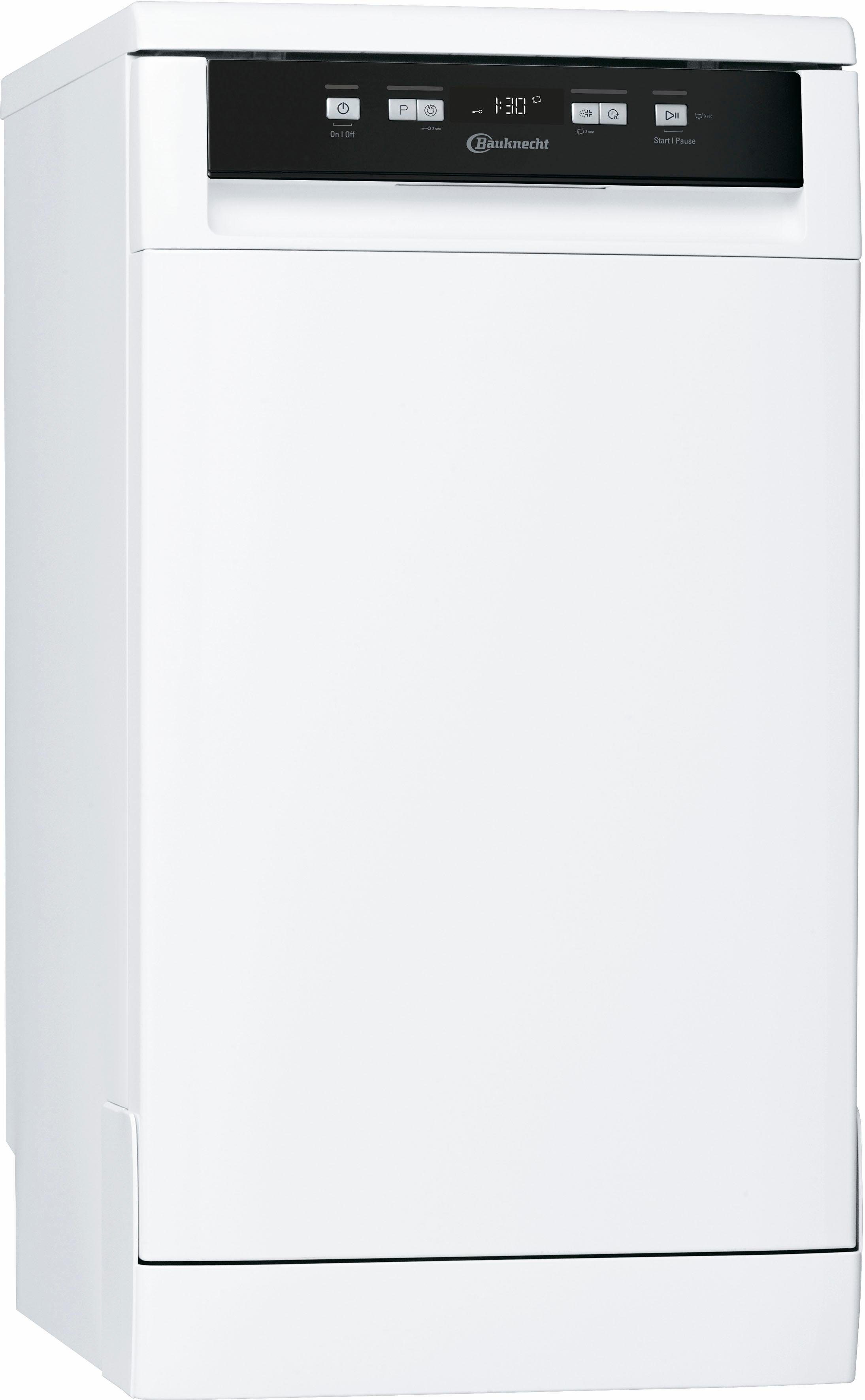 BAUKNECHT Standgeschirrspüler, OBF ECOSTAR 8445, 9 l, 10 Maßgedecke, 45 cm breit - BAUKNECHT