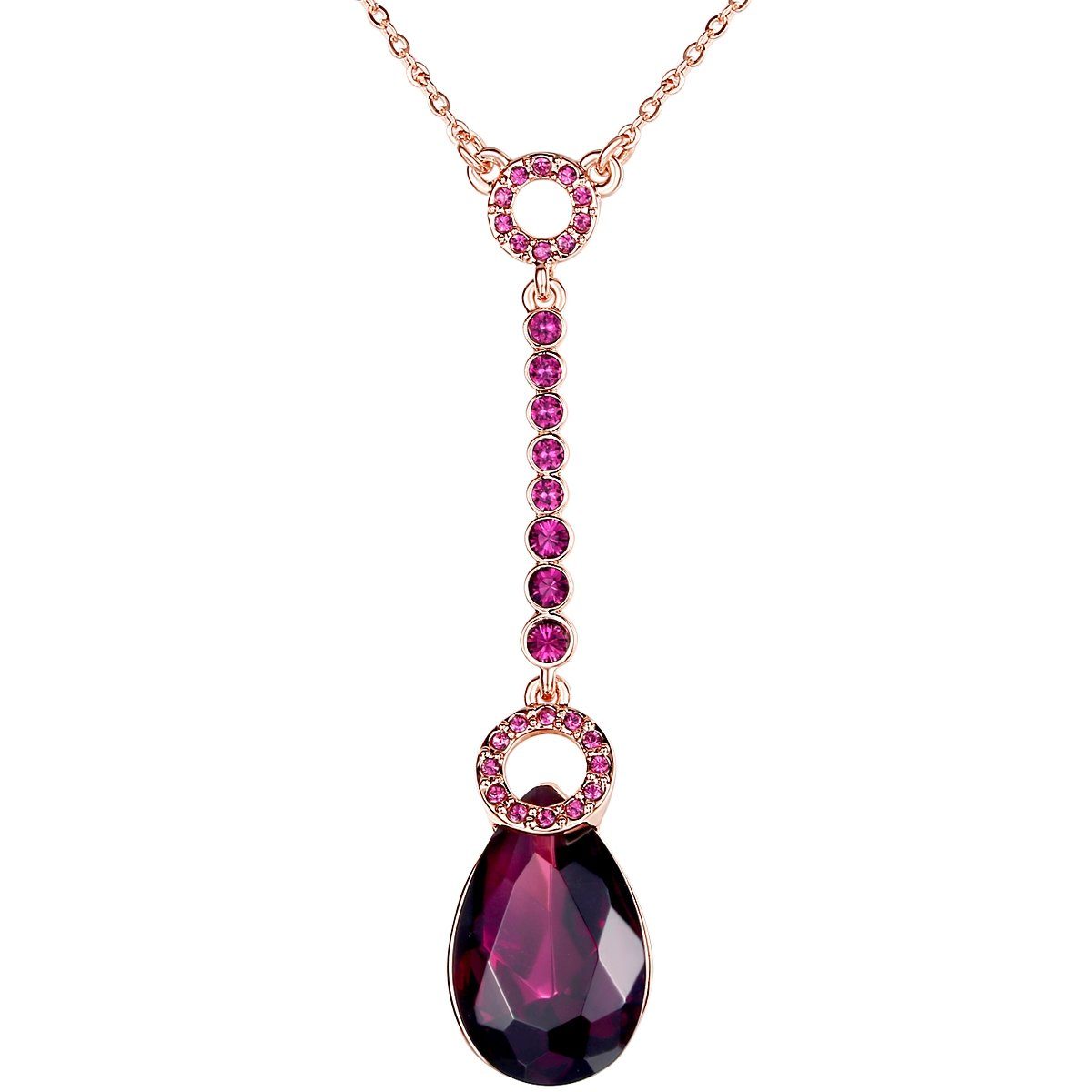 Lulu & Jane Collier roségold, verziert mit Kristallen von Swarovski®