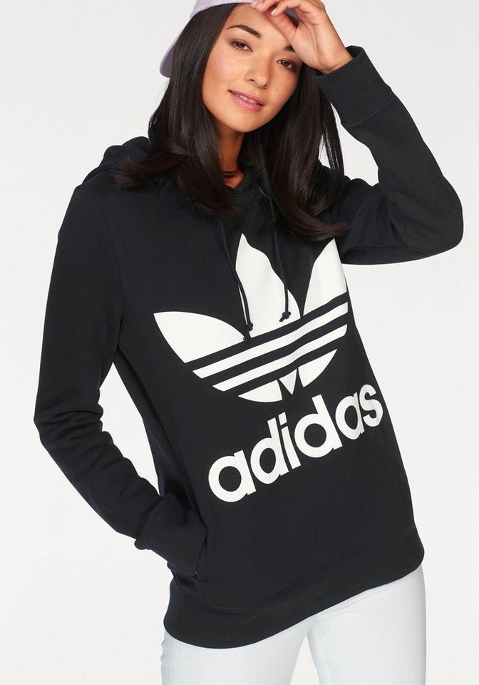 Adidas Originals Sweatshirt Trefoil Hoodie Reine Baumwolle Online Kaufen Otto