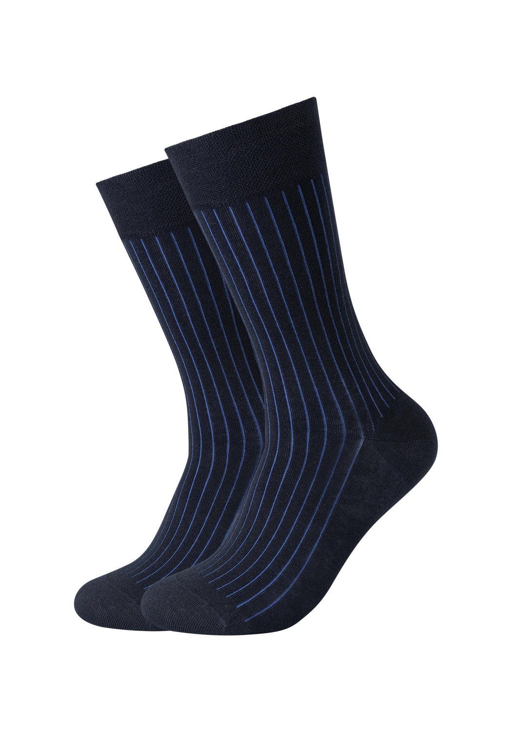 navy 2p Fashion Socks Basicsocken Camano Men