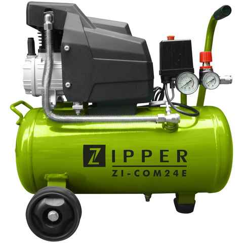 ZIPPER Kompressor ZI-COM24E, 1100 W, max. 8 bar, 24 l