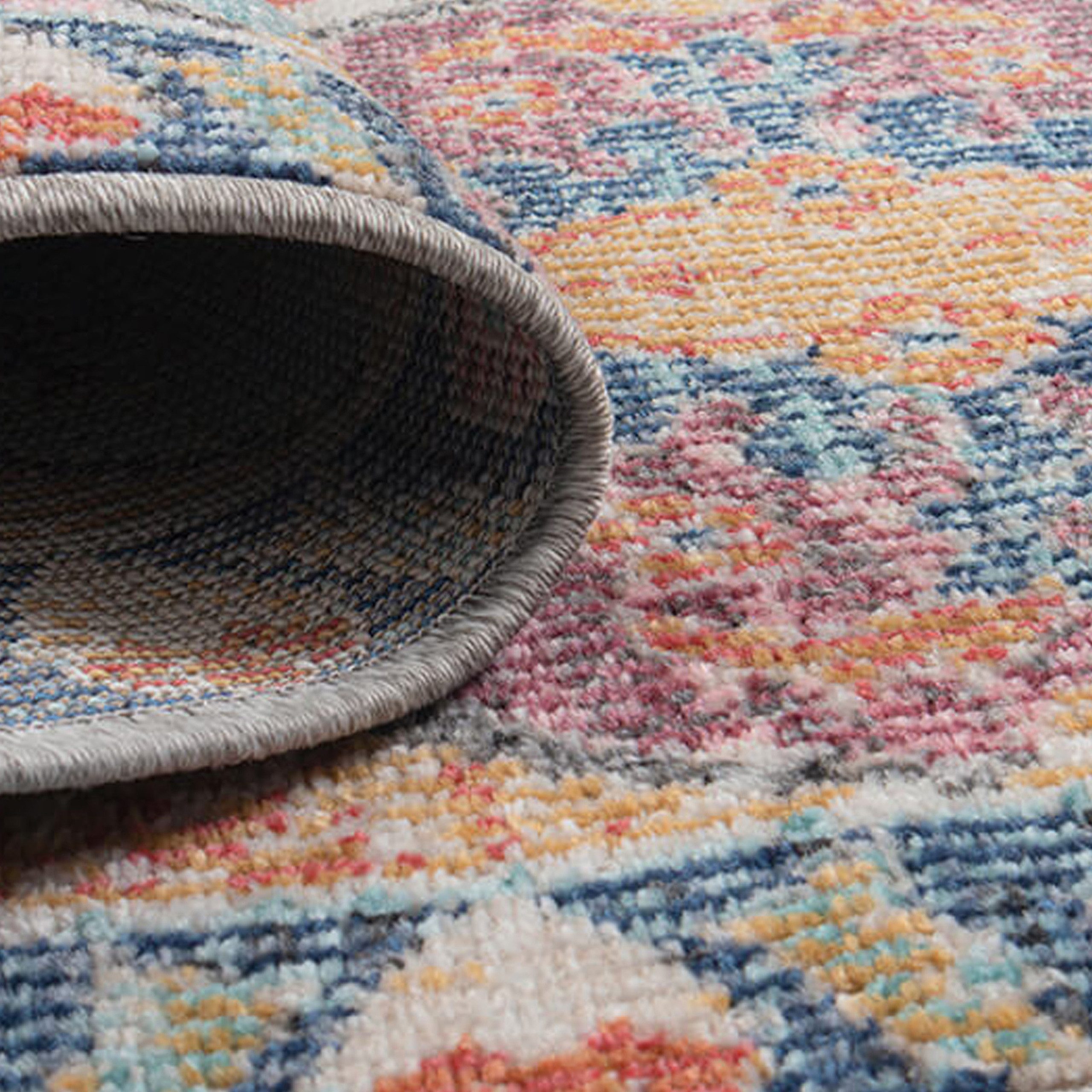 Carpetia Outdoorteppich In- und Outdoor, rechteckig, Höhe: 5 mm, mit orientalischem Vintage-Ornamentmuster