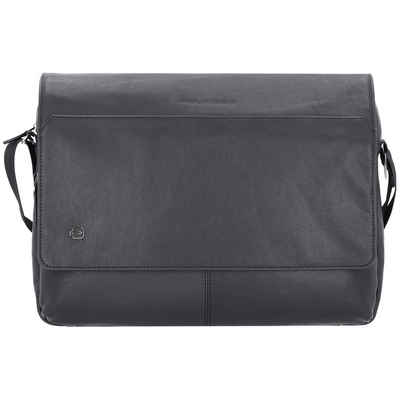 Piquadro Messenger Bag »Black Square«, Leder