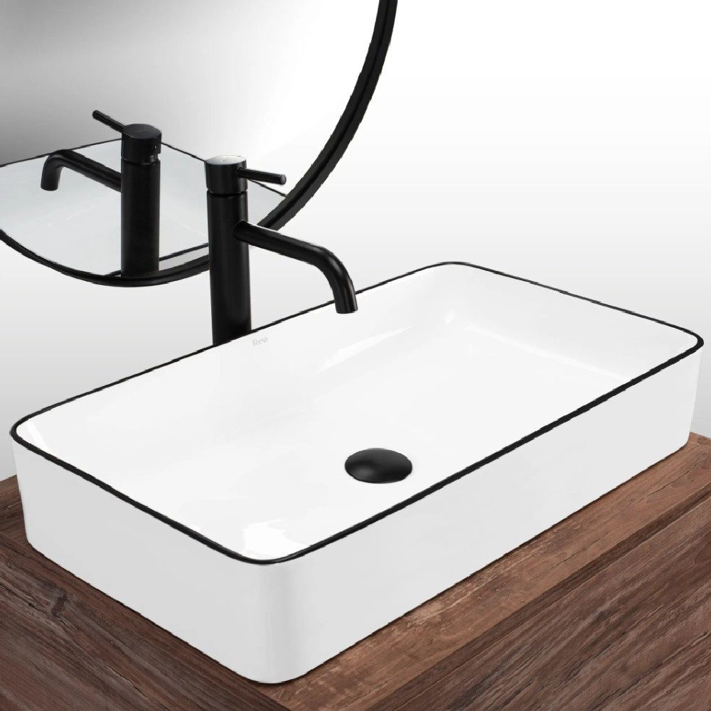 GTM Design Aufsatzwaschbecken DENIS Modern Waschbeckenm günstig online kaufen