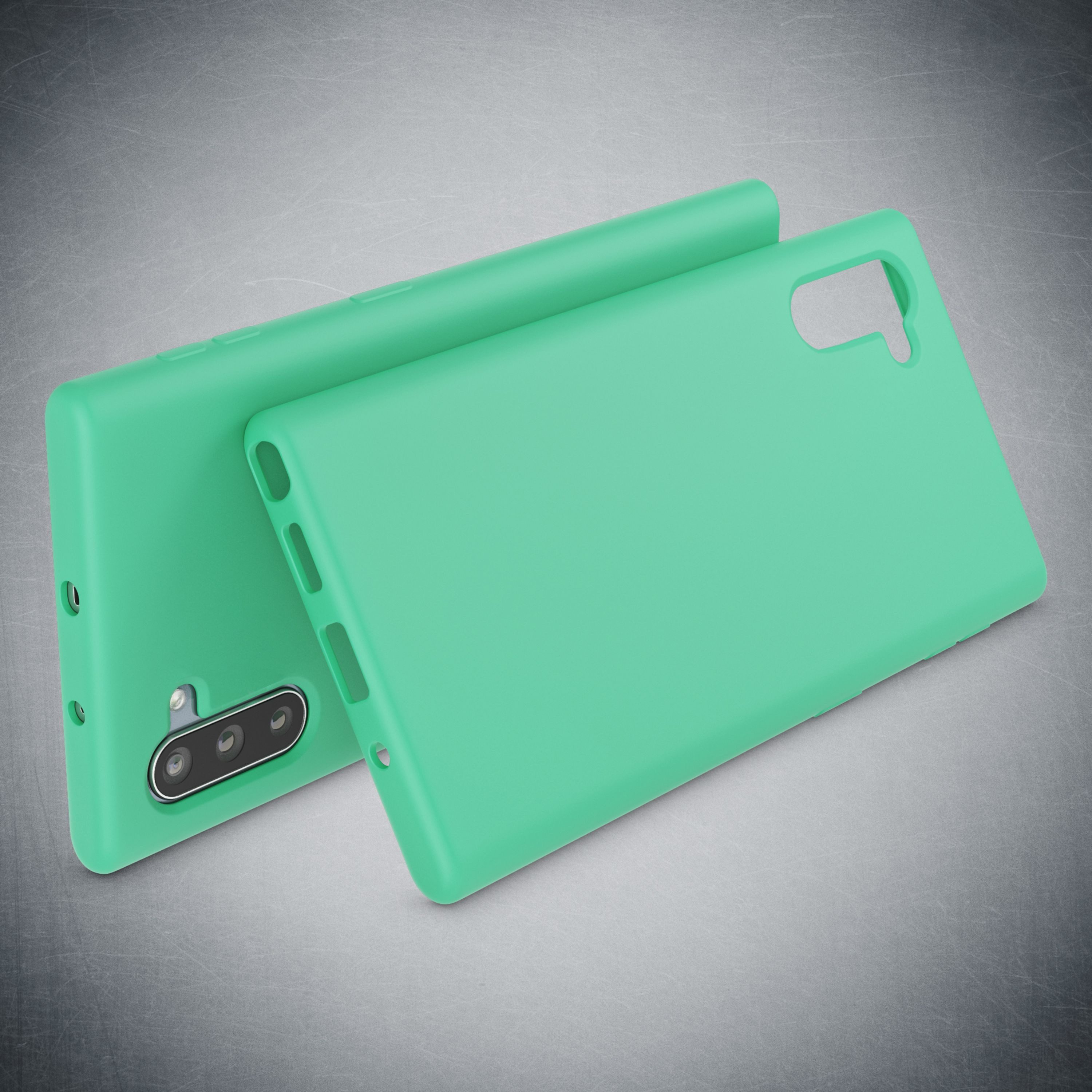 Nalia Smartphone-Hülle Samsung Galaxy Note 10 16 cm (6,3 Zoll), Neon Silikon Hülle / Bunt Leuchtend / Rutschfest / Flexibel / Weich
