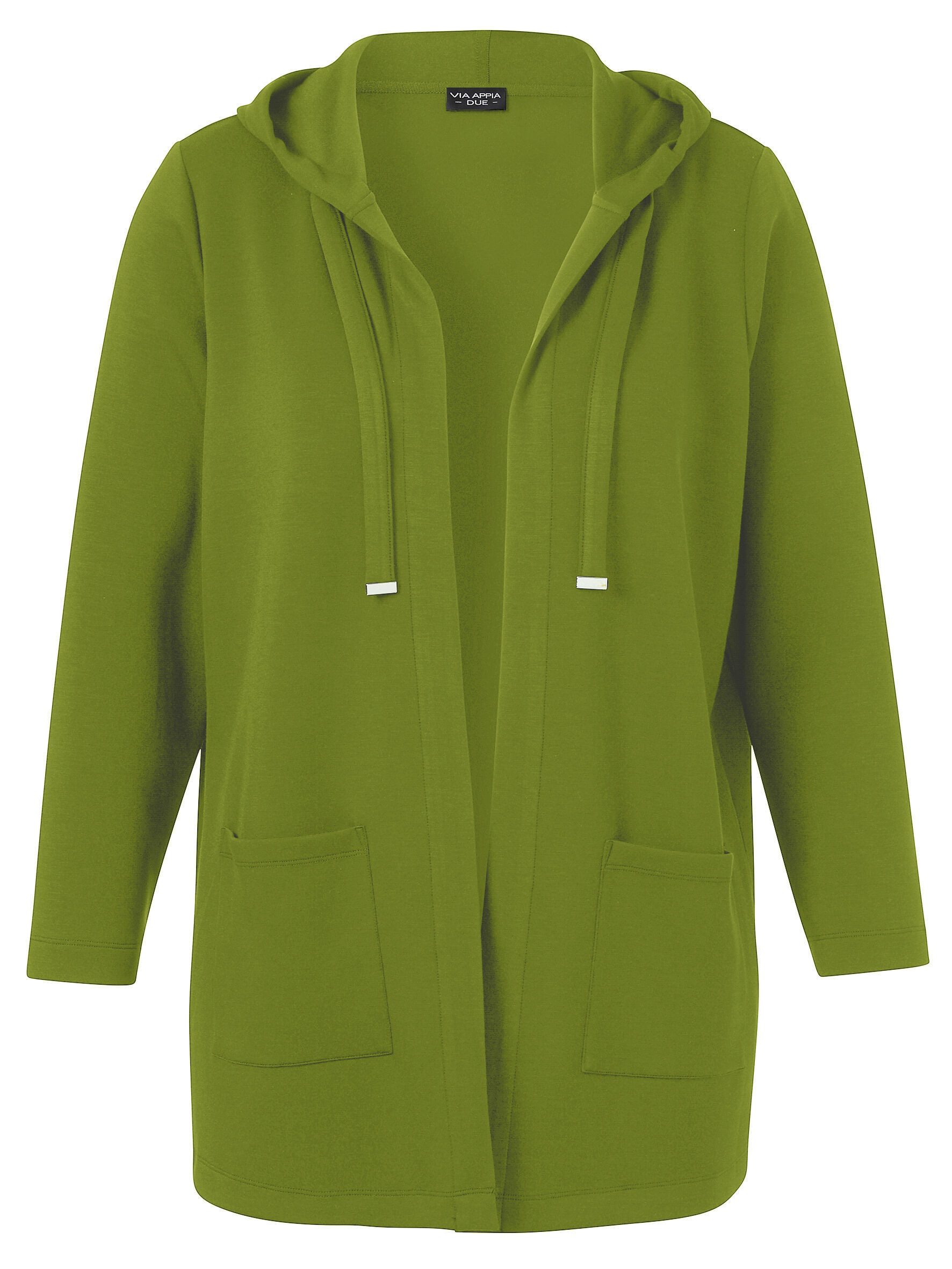 VIA APPIA DUE Kapuzensweatjacke Große Größen