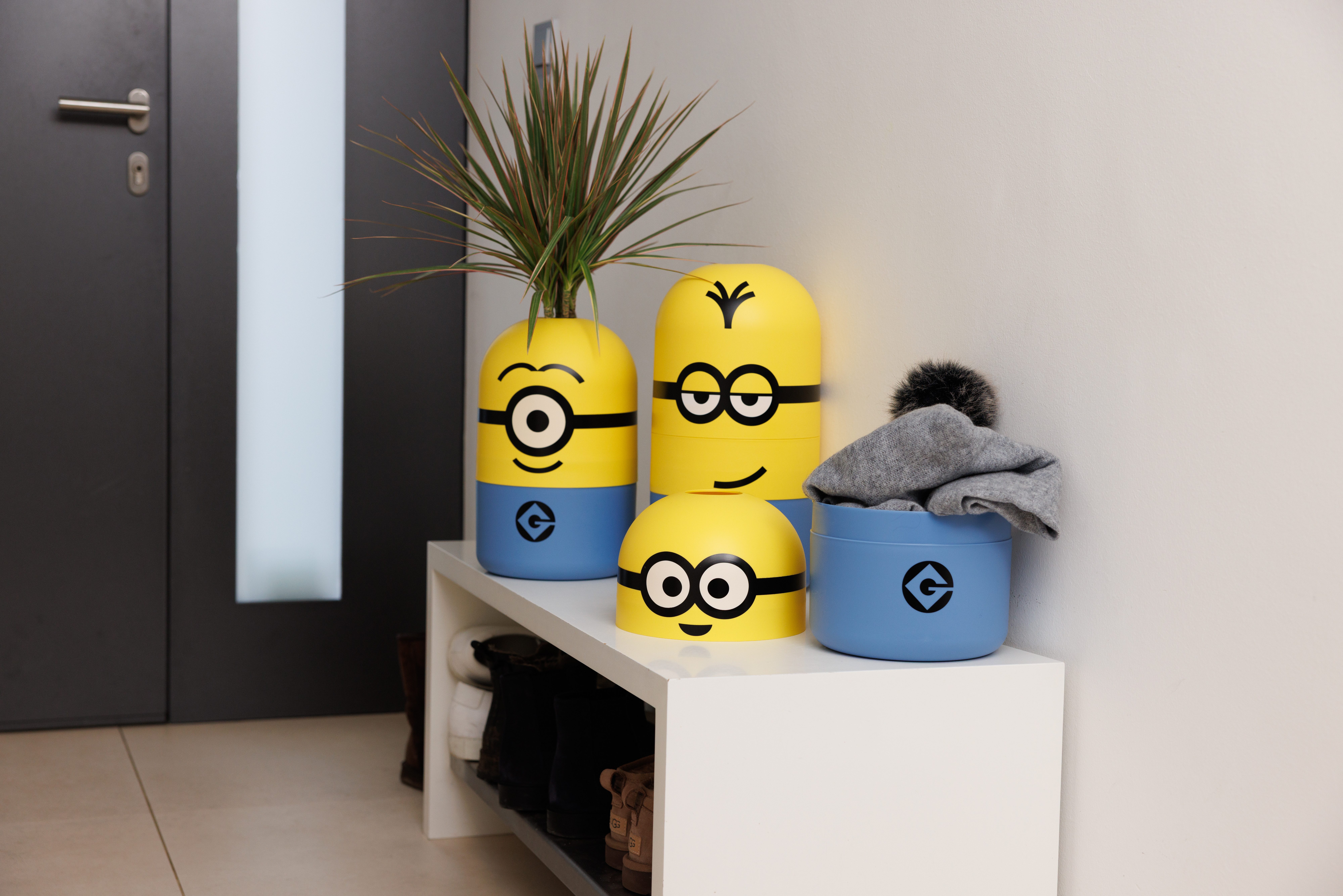 keeeper Aufbewahrungsbox Bob "minions" Aufbewahrungsdose 6L (1 St), keeeper mit Design aus "Ich einfach unverbesserlich"