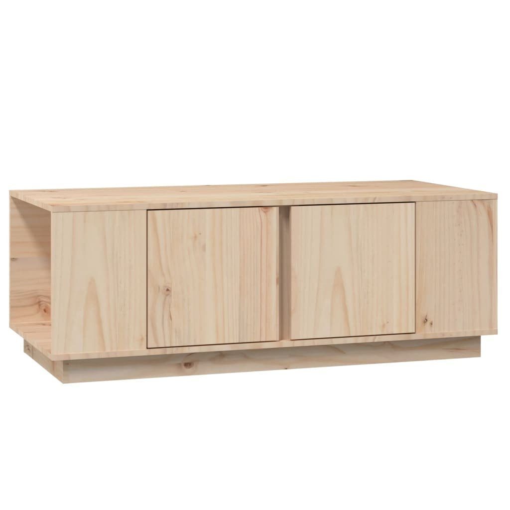 Couchtisch Couchtisch 110x50x40 cm Massivholz Kiefer