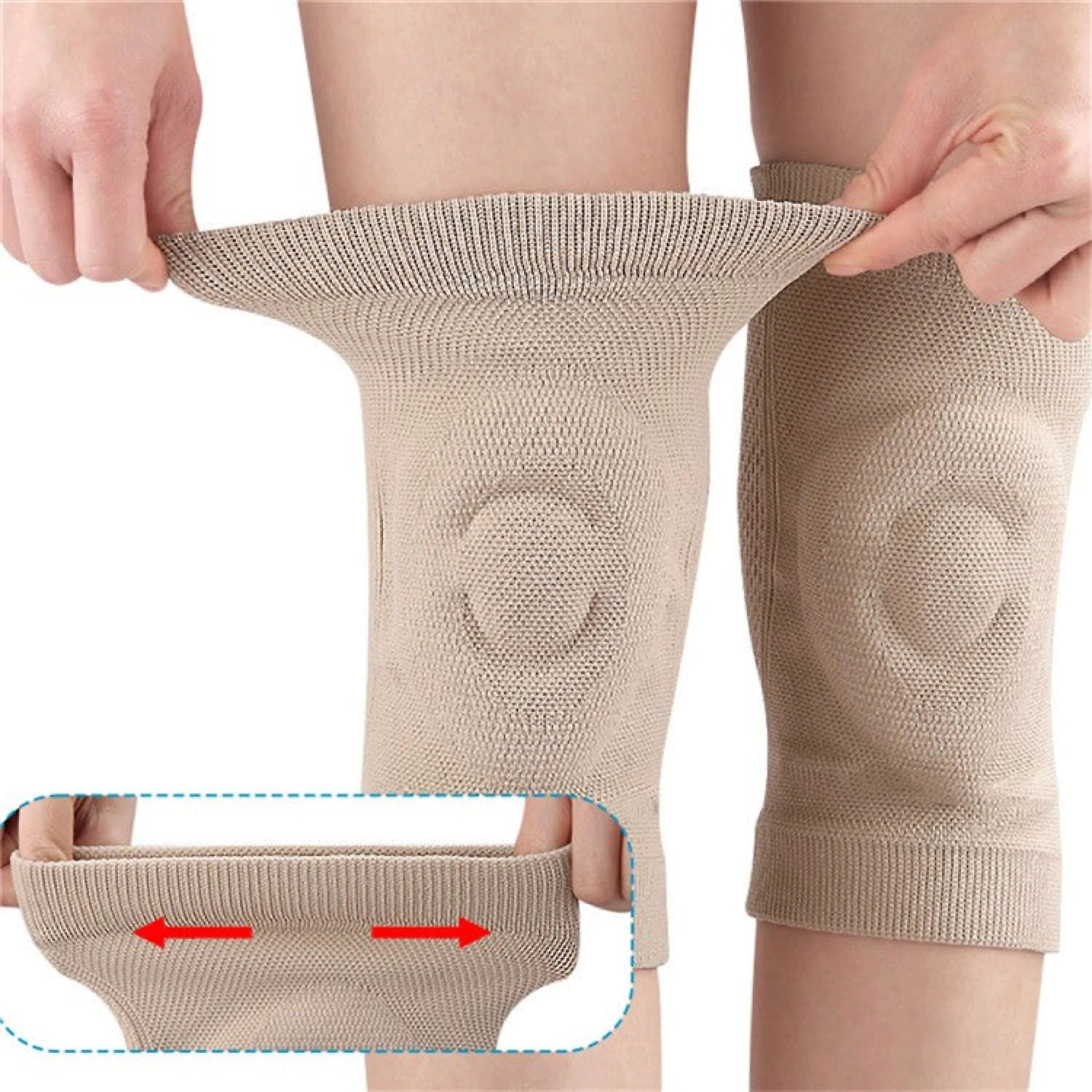 Sport-Knight® Kniebandage Kniebandagen mit 3D-Kompression & Polsterung, Atmungsaktiv