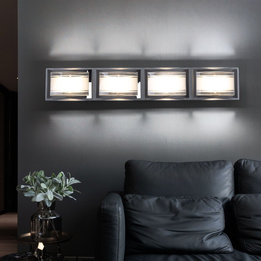 etc-shop LED Wandleuchte, LED-Leuchtmittel fest verbaut, Warmweiß, COB LED Wandlampe Wandleuchte Wandstrahler Schlafzimmerlampe