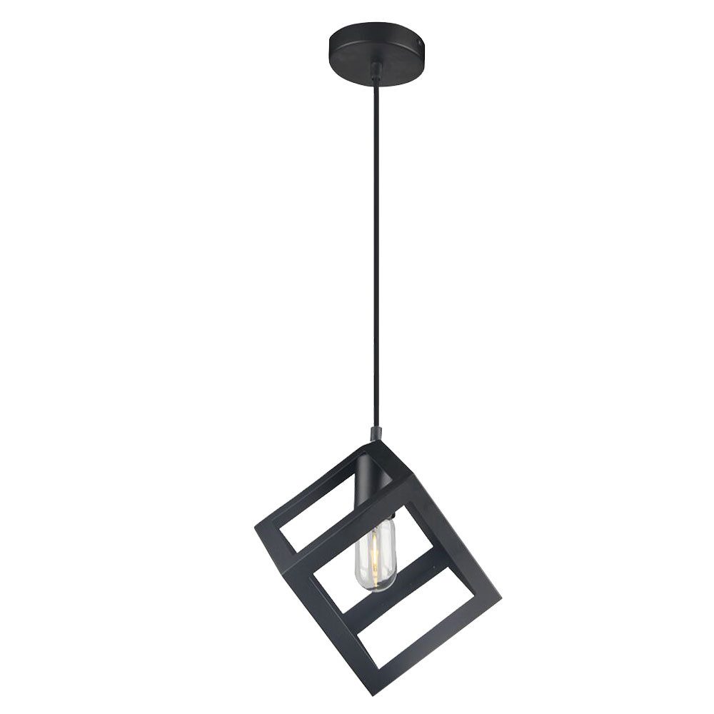 V-TAC Hängeleuchte, Leuchtmittel nicht inklusive, Pendel Leuchte Käfig Design Schlaf Zimmer Strahler Decken Beleuchtung