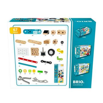 BRIO® Spielbausteine Nachziehmotor Konstruktionsset 67 Teile 34595