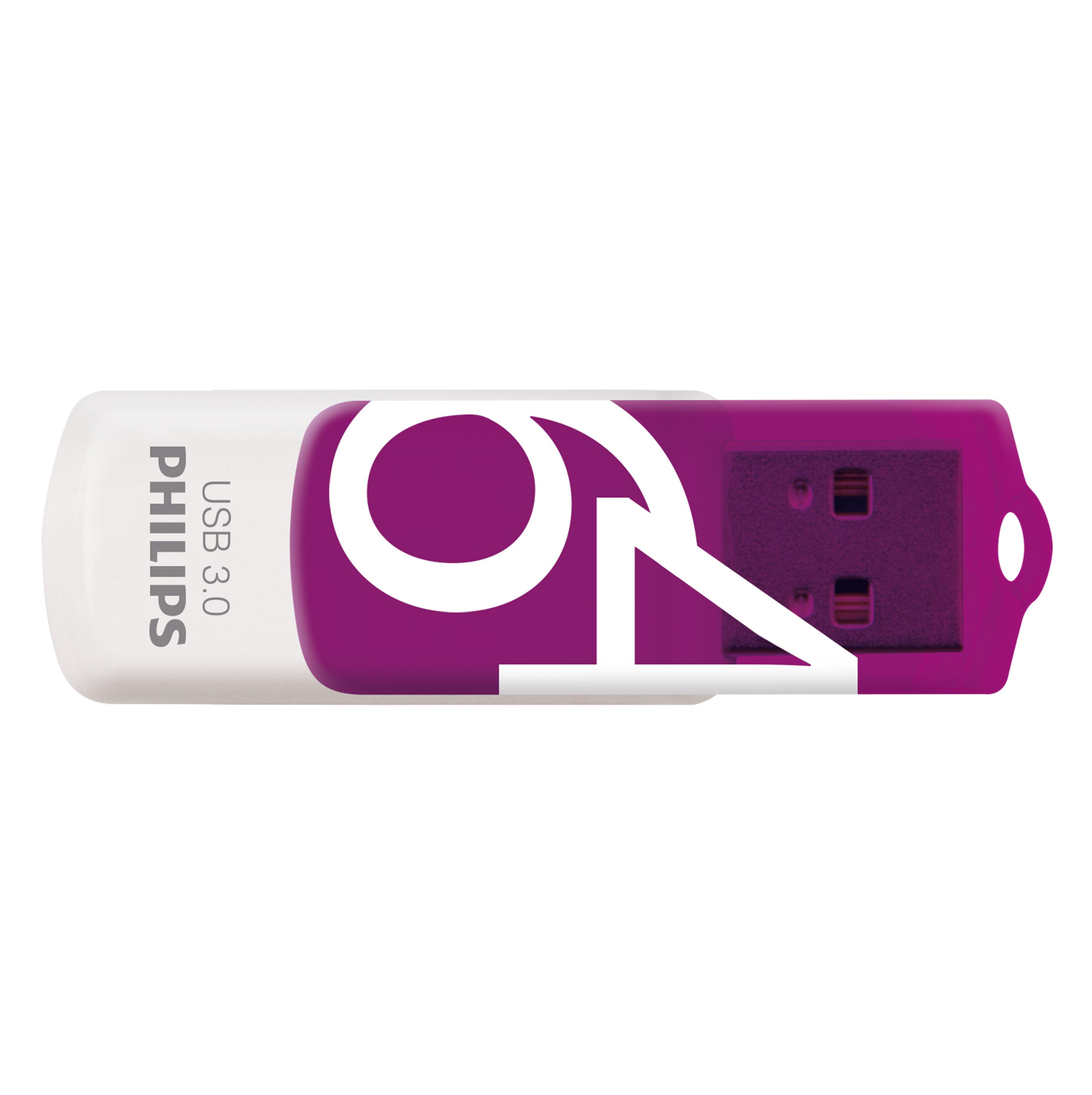 Philips FM64FD00B/00 USB-Stick (USB 3.0, Lesegeschwindigkeit 100,00 MB/s, Magic Purple®, 64 GB, USB 3.0, LED, 1-Pack)