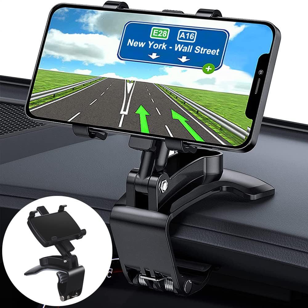 Handy-Halterung Handyhalter für das Armaturenbrett im Auto mit 360-Grad-Drehung