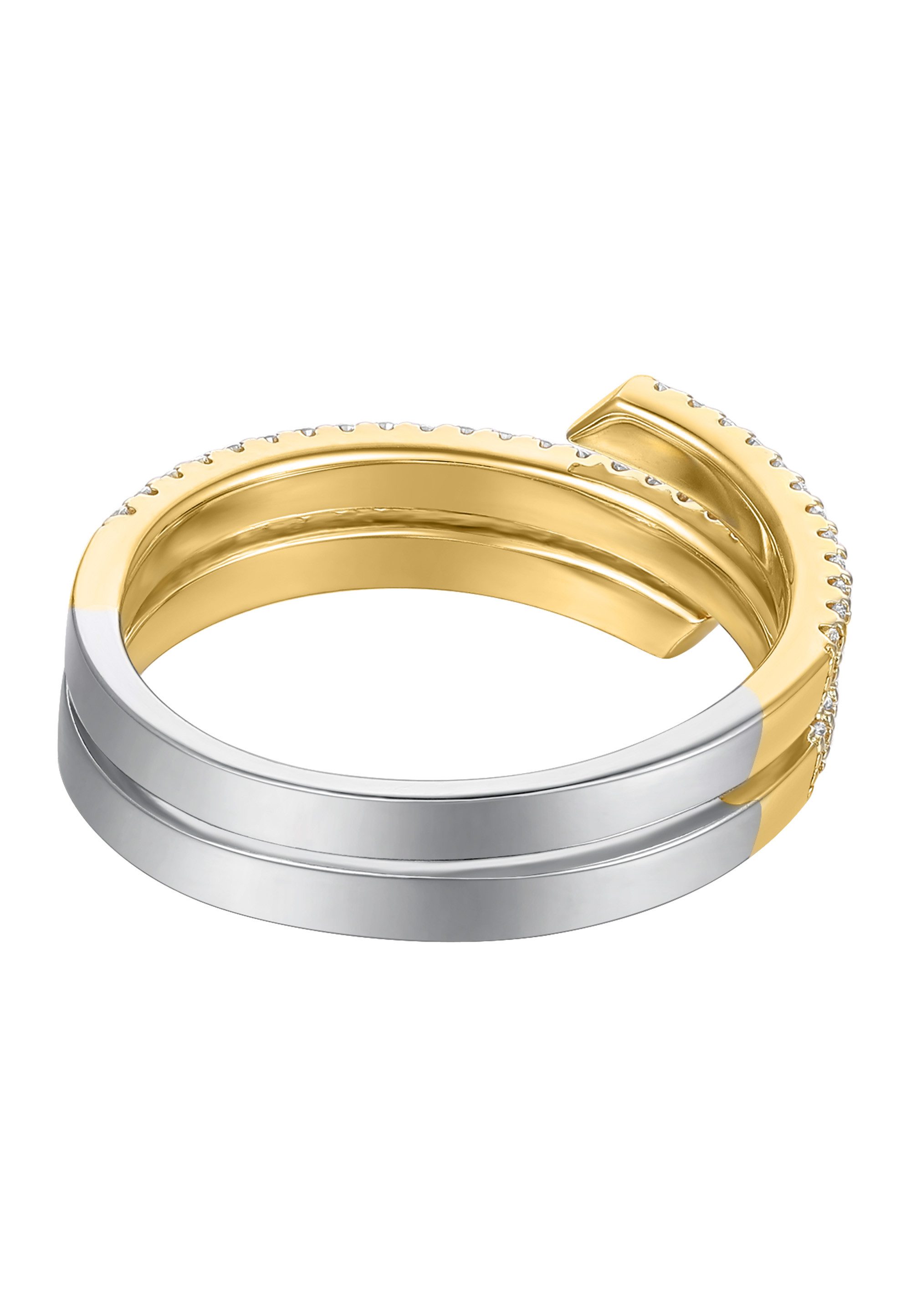 NANA KAY Fingerring Glamour Girl, mit farblosem Stein