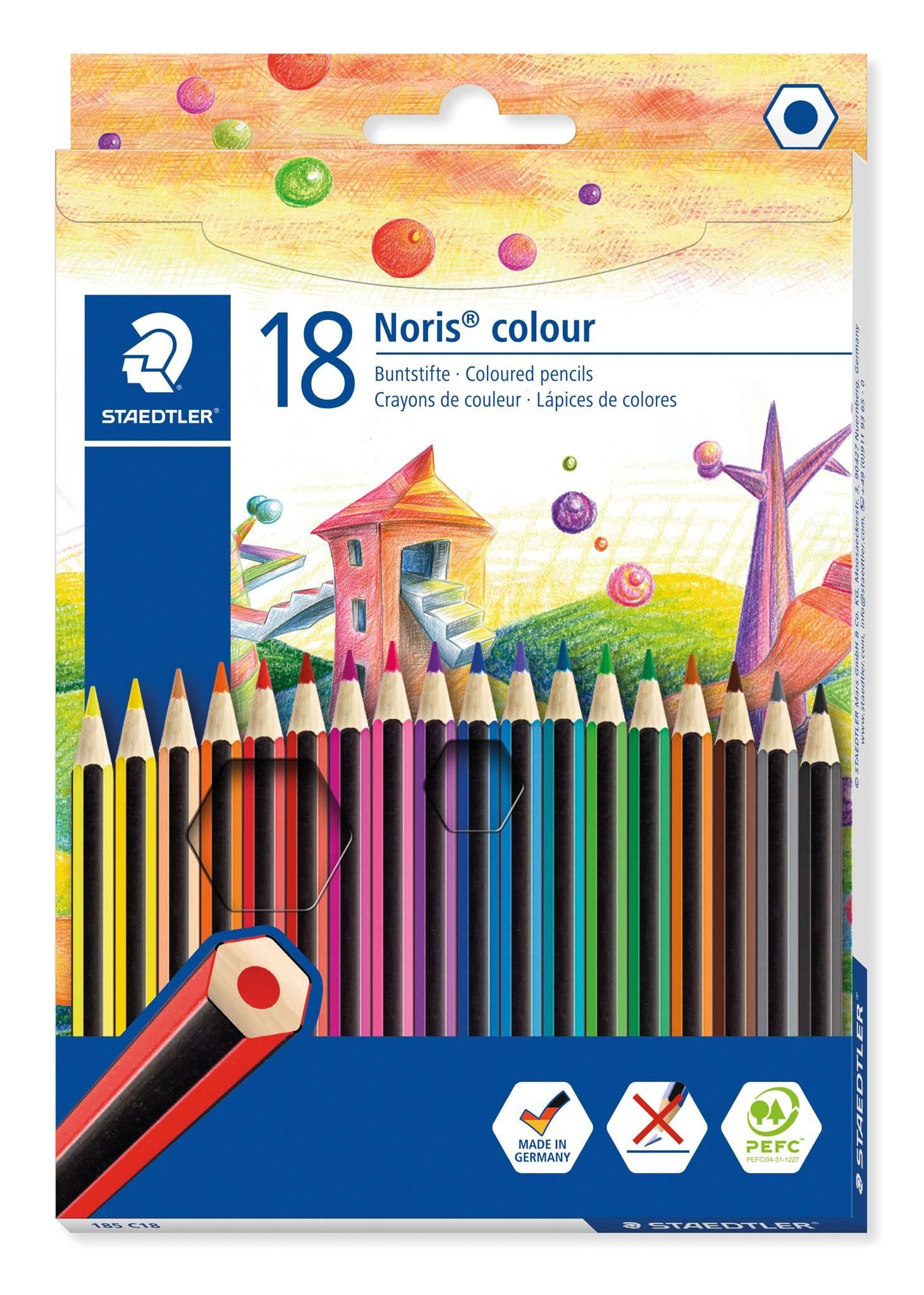 STAEDTLER Buntstift Staedtler Buntstift Noris colour 18 100% PEFC