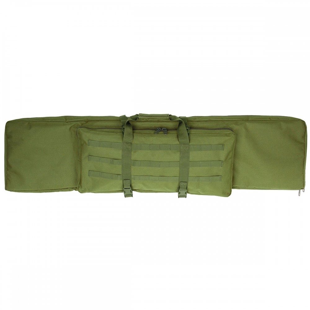 MFH Sporttasche Gewehrtasche, Large, oliv, für 2 Waffen | Canvas-Taschen