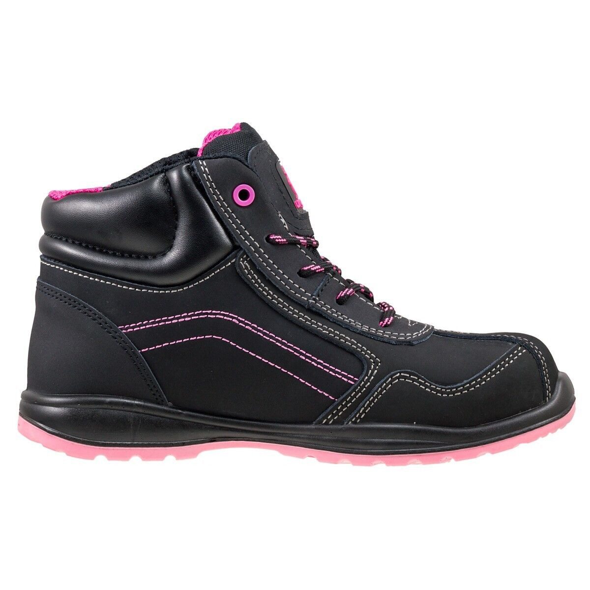 Urgent Damen Arbeitsstiefel Sicherheitsstiefel Schutzschuhe S1 Arbeitsschuh – Bild 4 von 5