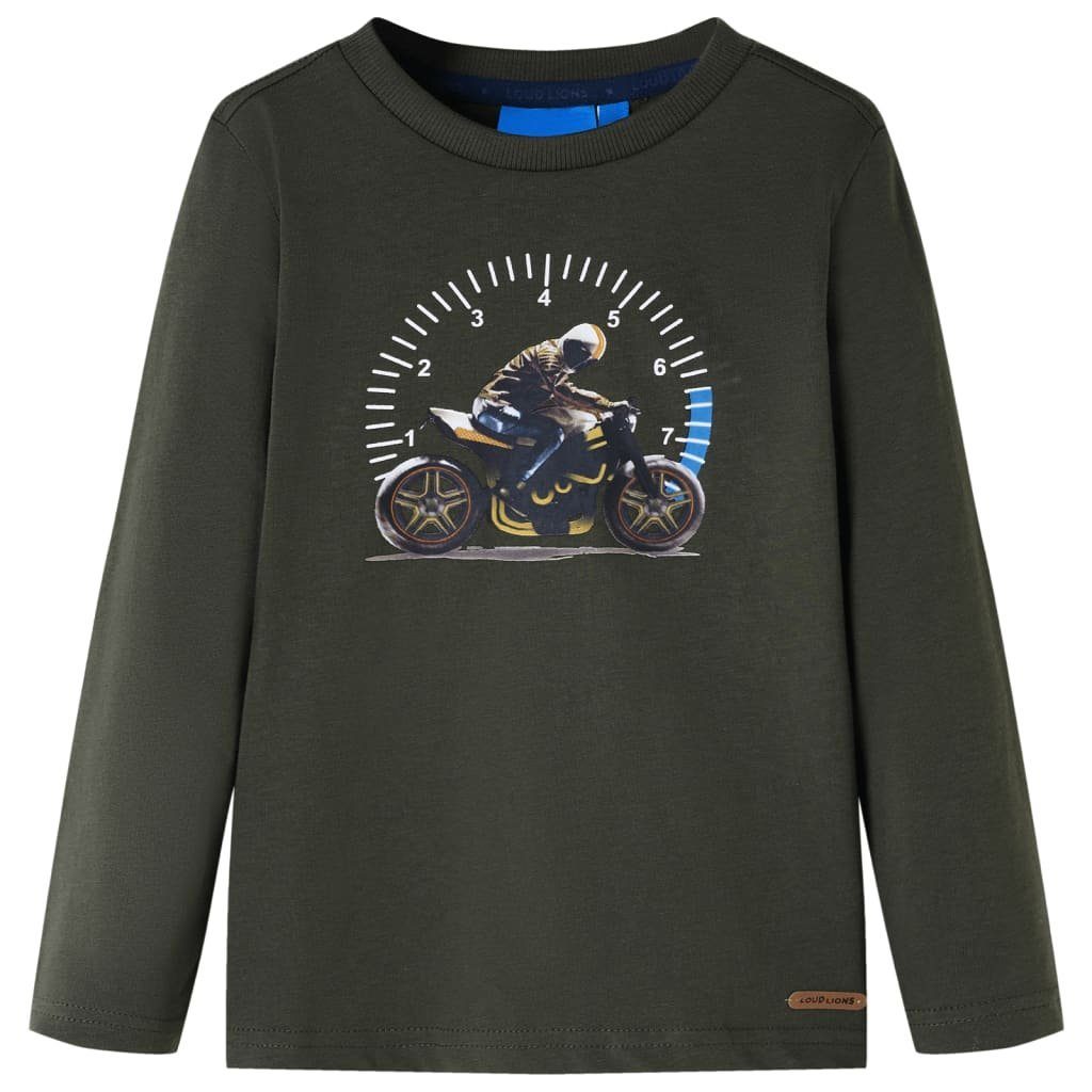 Langarmshirt Kinder-Langarmshirt Khaki 116