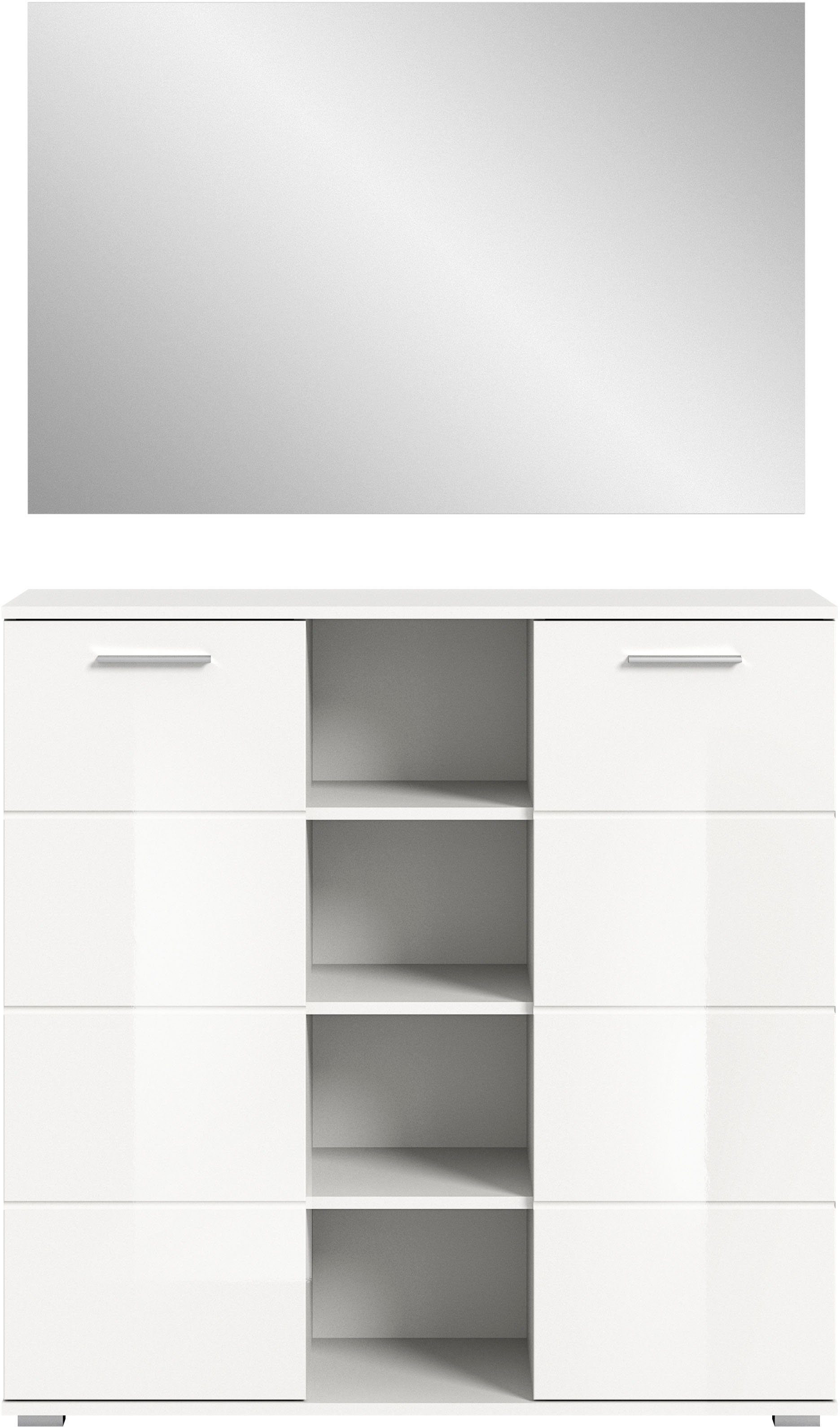 Valge, kombinierbar Garderoben-Set (2-St), anderen Artikeln individuell INOSIGN der mit Serie
