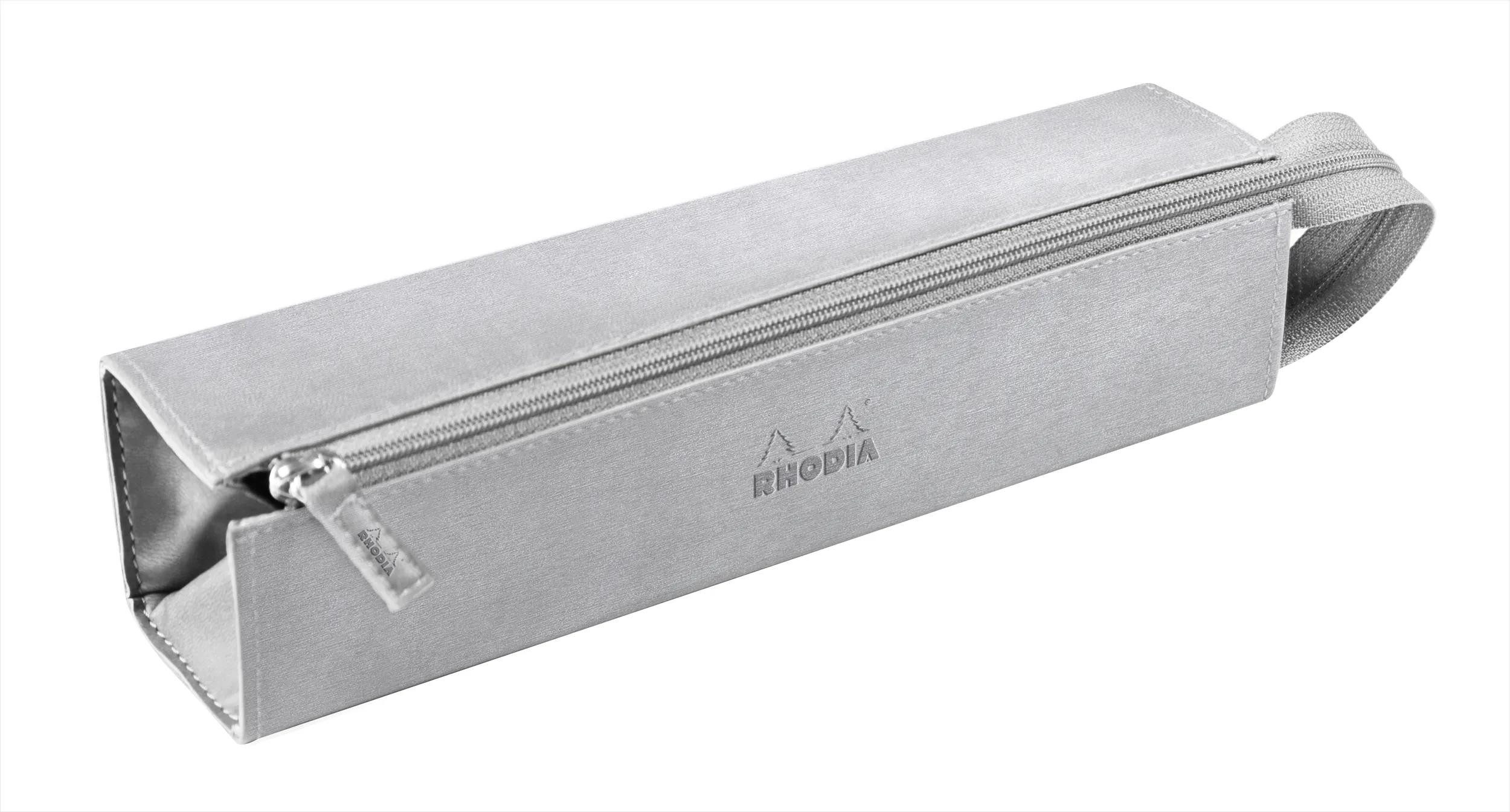 Rhodia Organizer Rhodiarama Hartschalenmäppchen, rechteckig 23x5x5 cm - Silber 319011C, Rhodia, Blöcke, Hefte und Ноутбуки